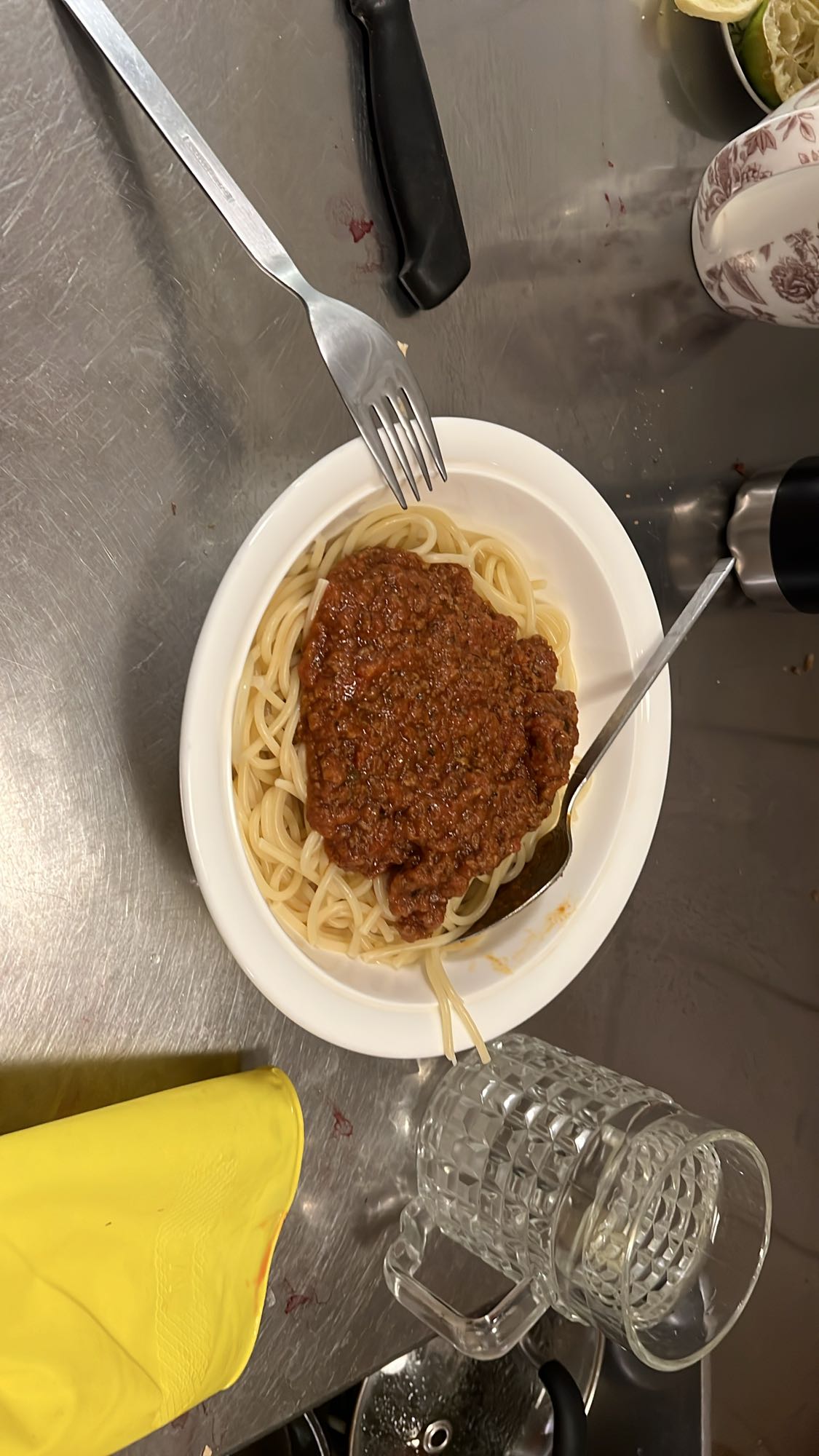 Spagetti med köttfärssås
