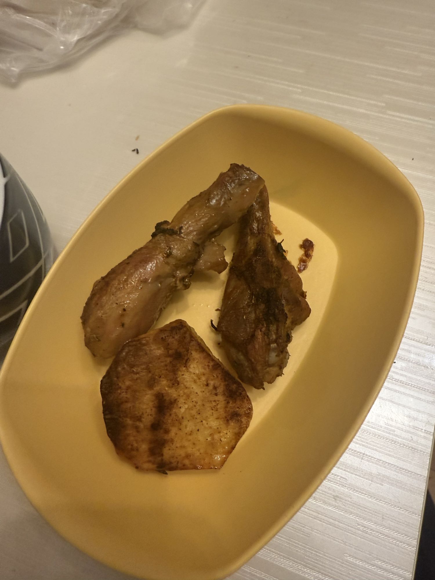 Grilled Lamb and Potato