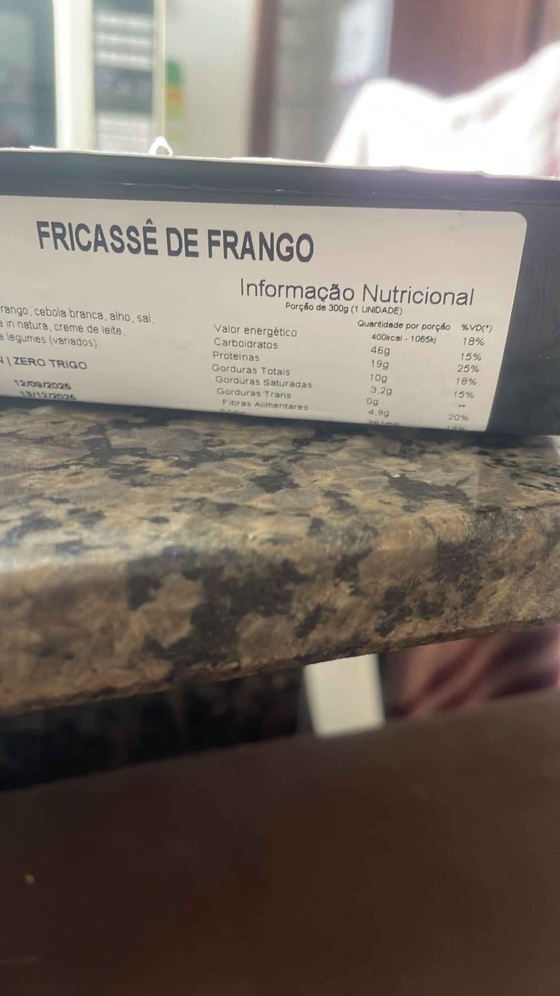 Fricassê de Frango