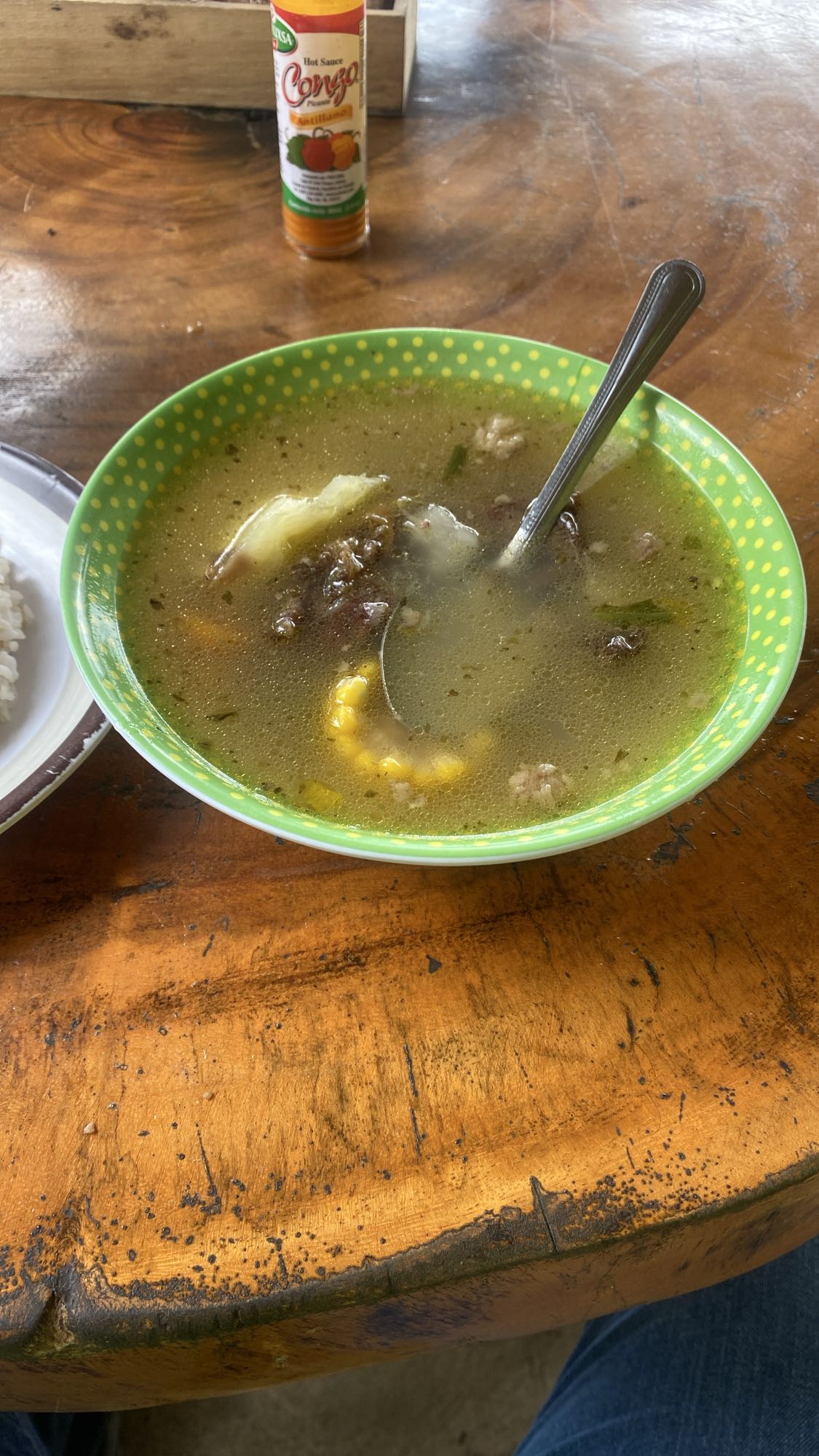 sopa de res con verduras