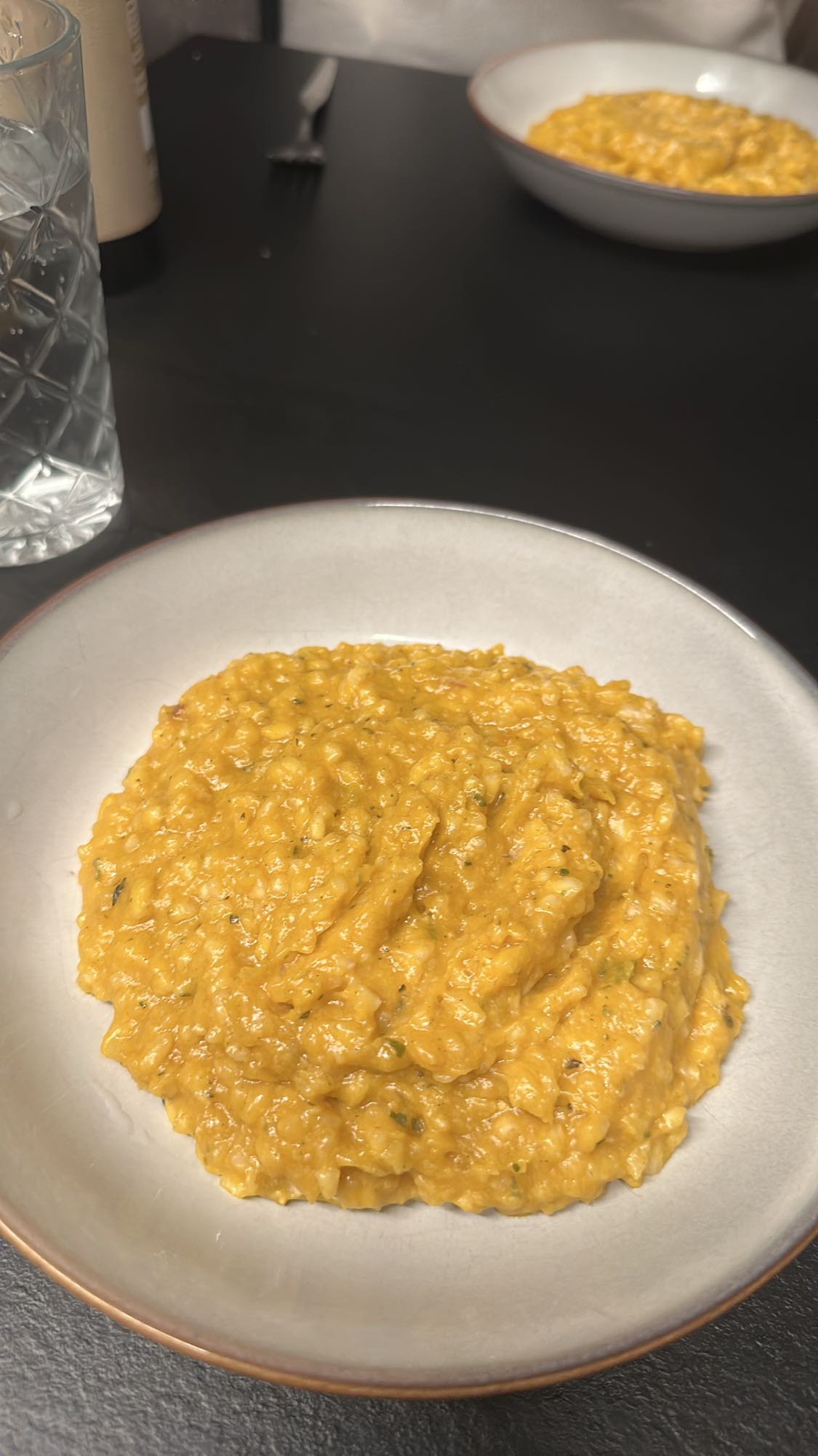 Kürbisrisotto