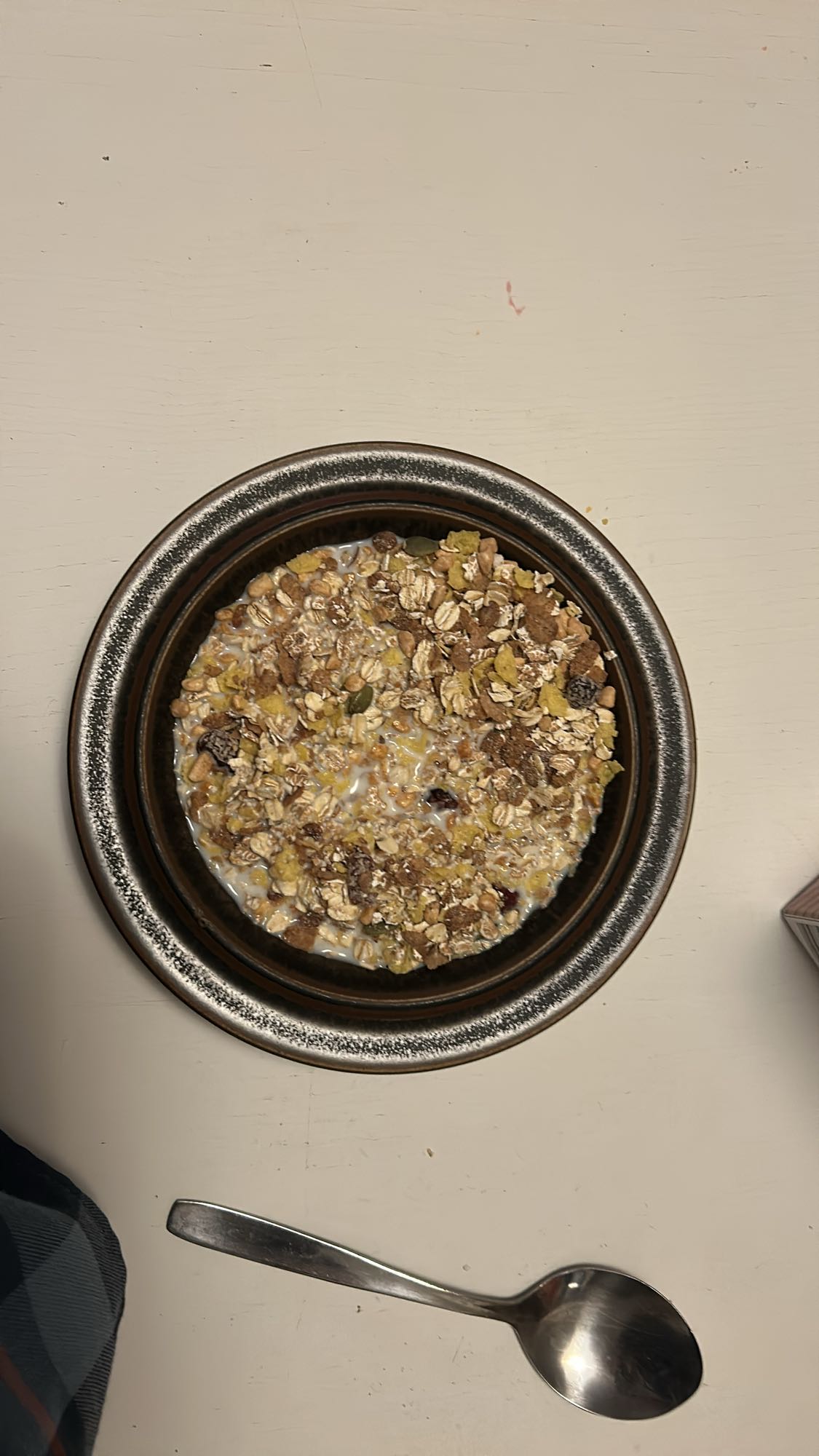 Müsli med mjölk