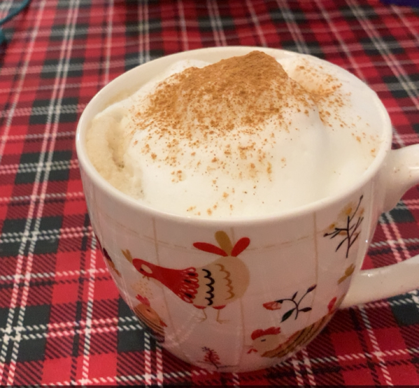 Lait mousse cannelle