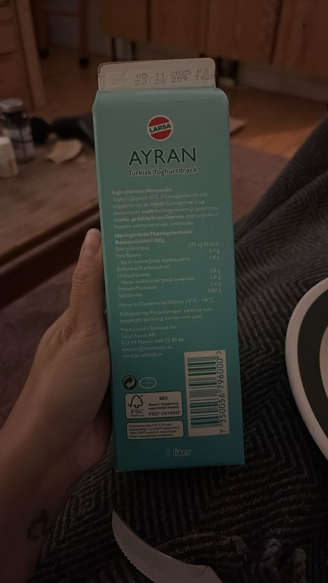 Ayran yoghurt dryck