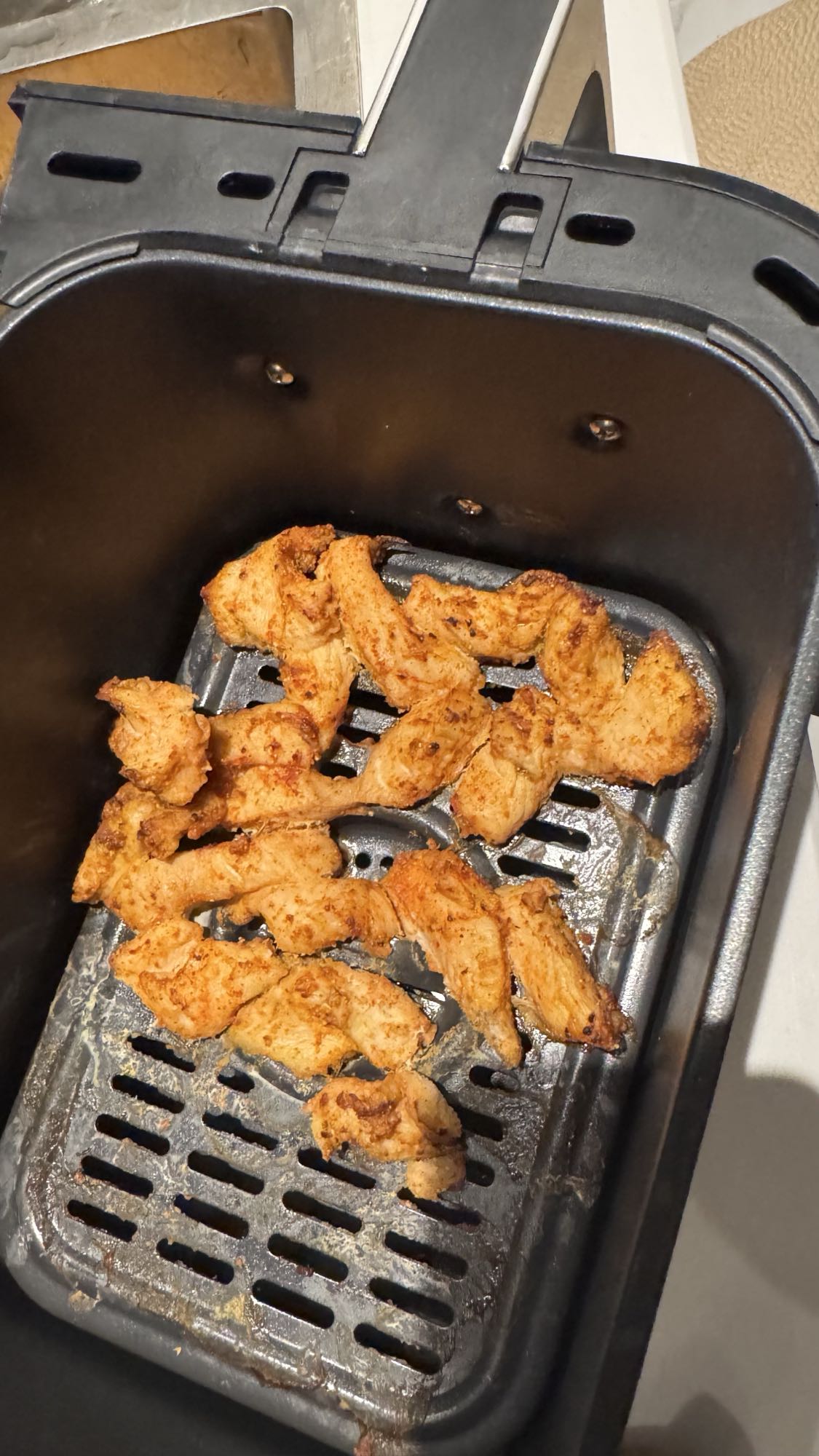 Куриные полоски в аэрогриле