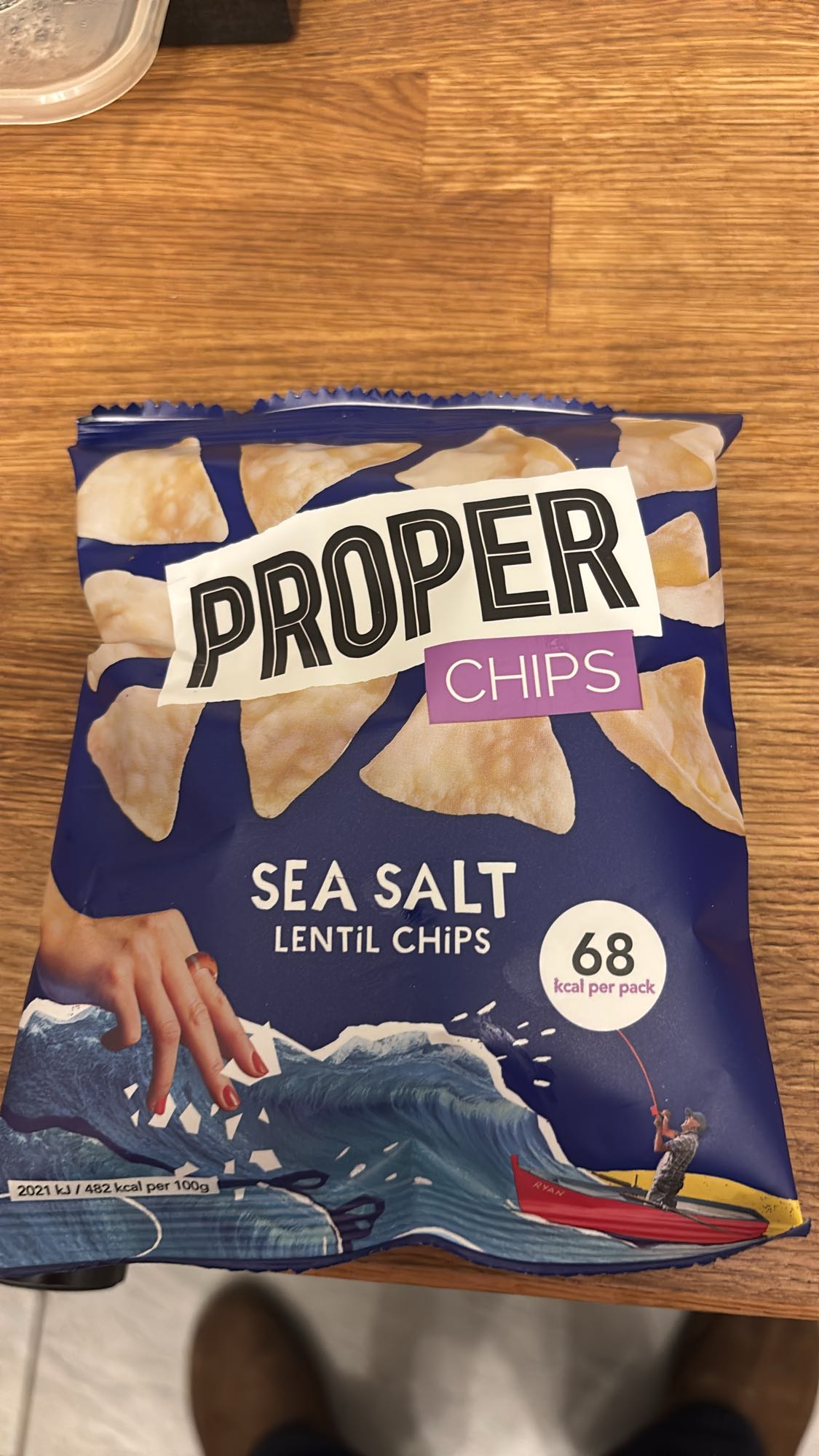 Sea Salt Lentil Chips
