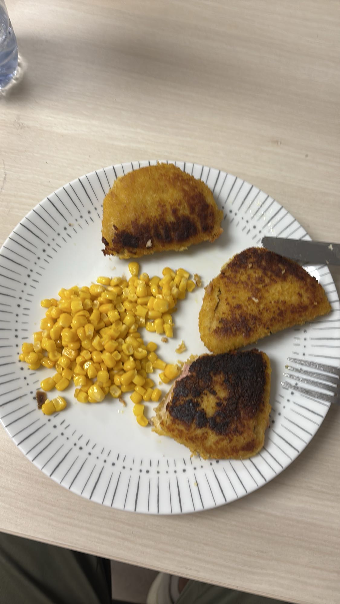 Empanadas con maíz