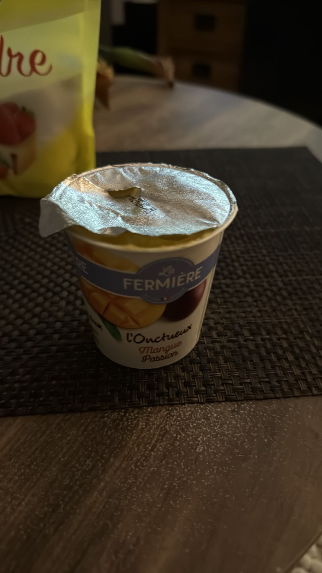 Yaourt mangue passion