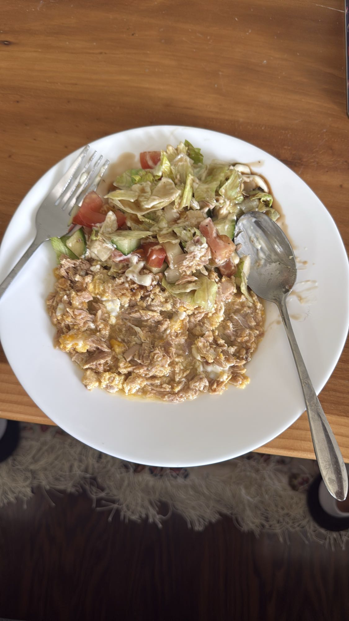 Tuna Egg Salad Plate