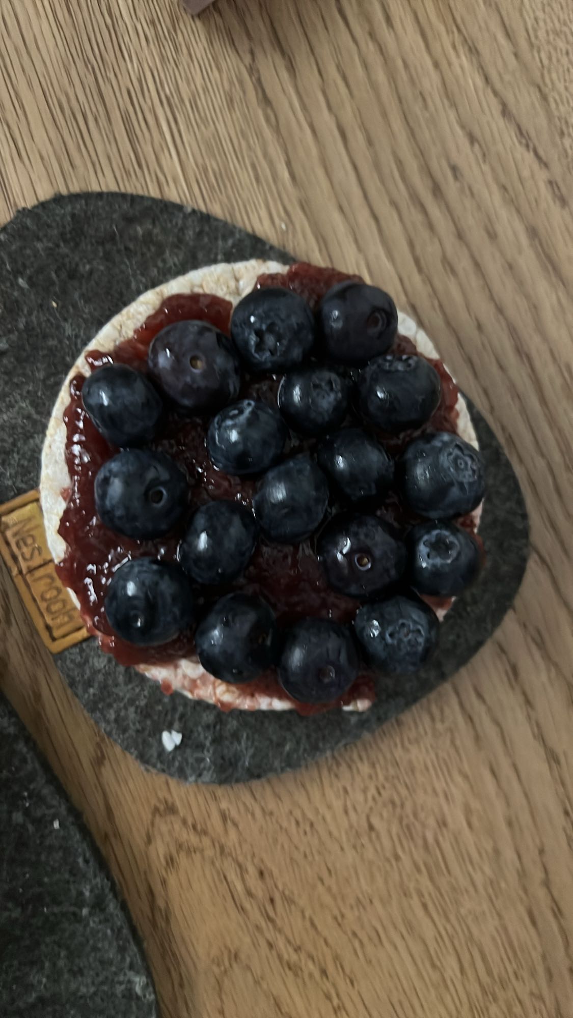 Arroz con arándanos