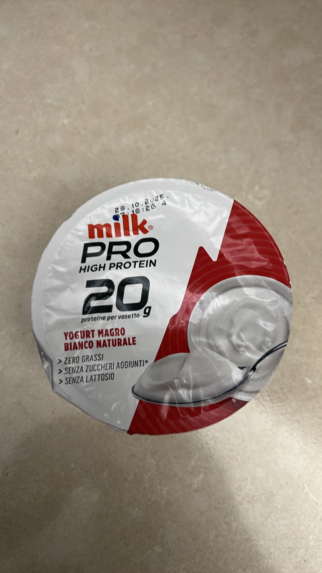 Yogurt magro proteico