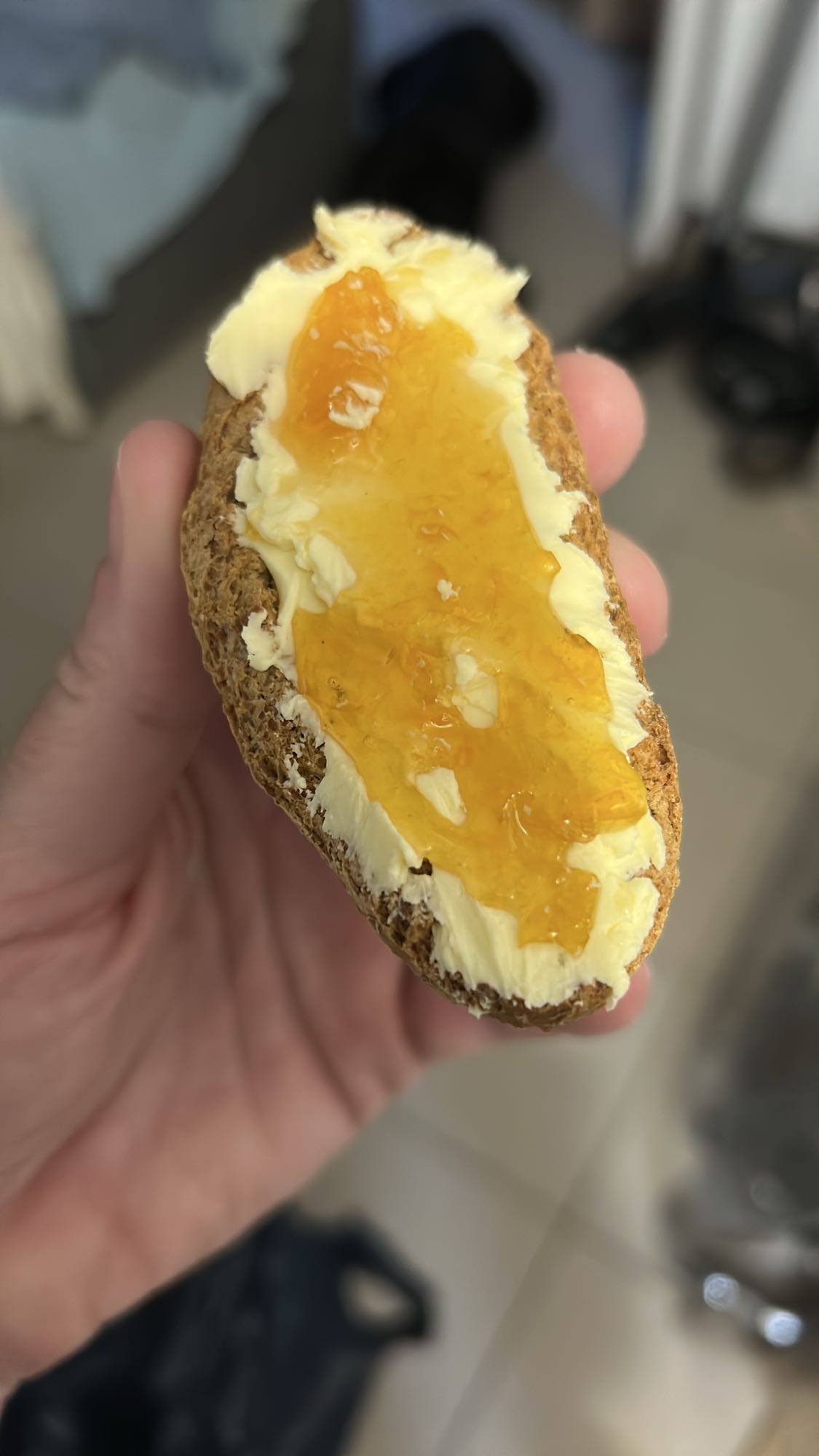 Tartine beurre confiture