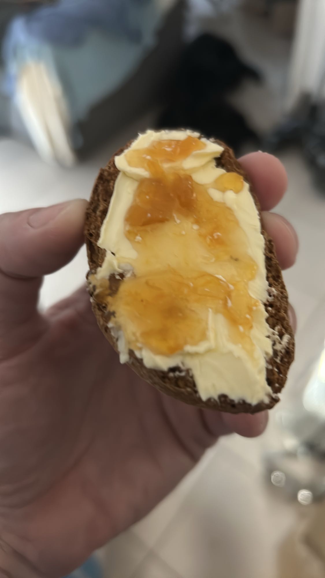 Tartine beurre confiture