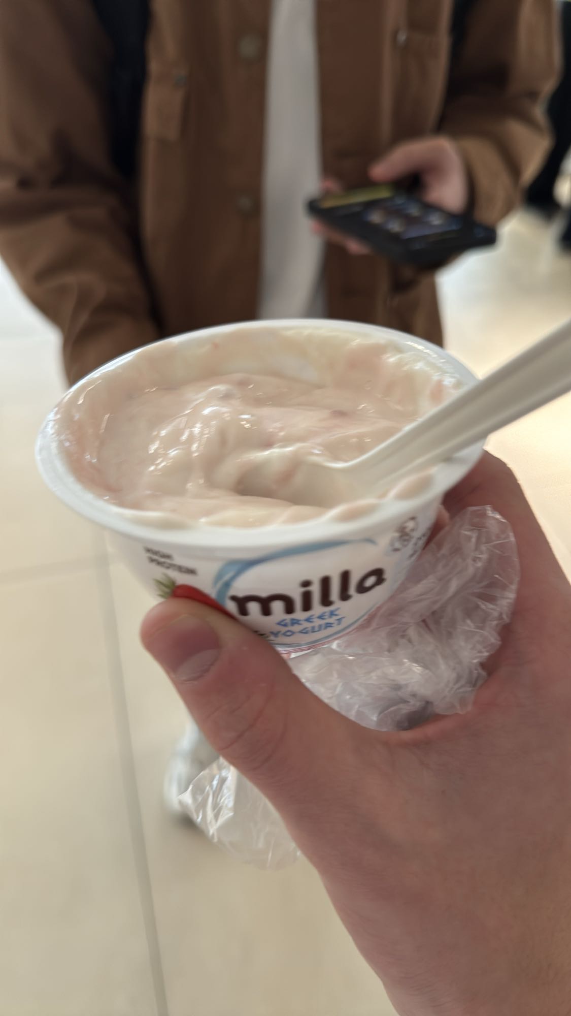 Strawberry Greek Yogurt