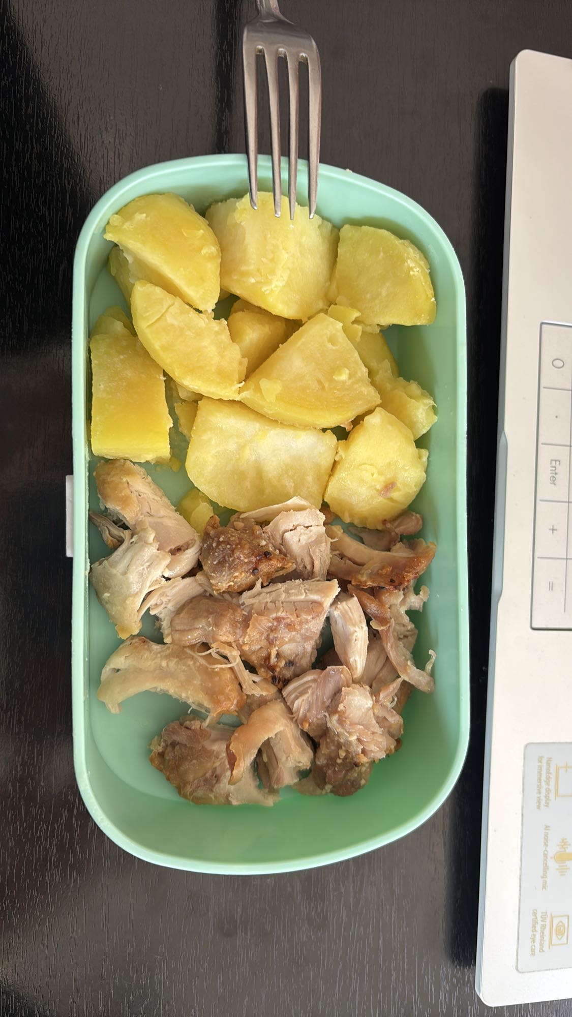 Cartofi dulci cu pui