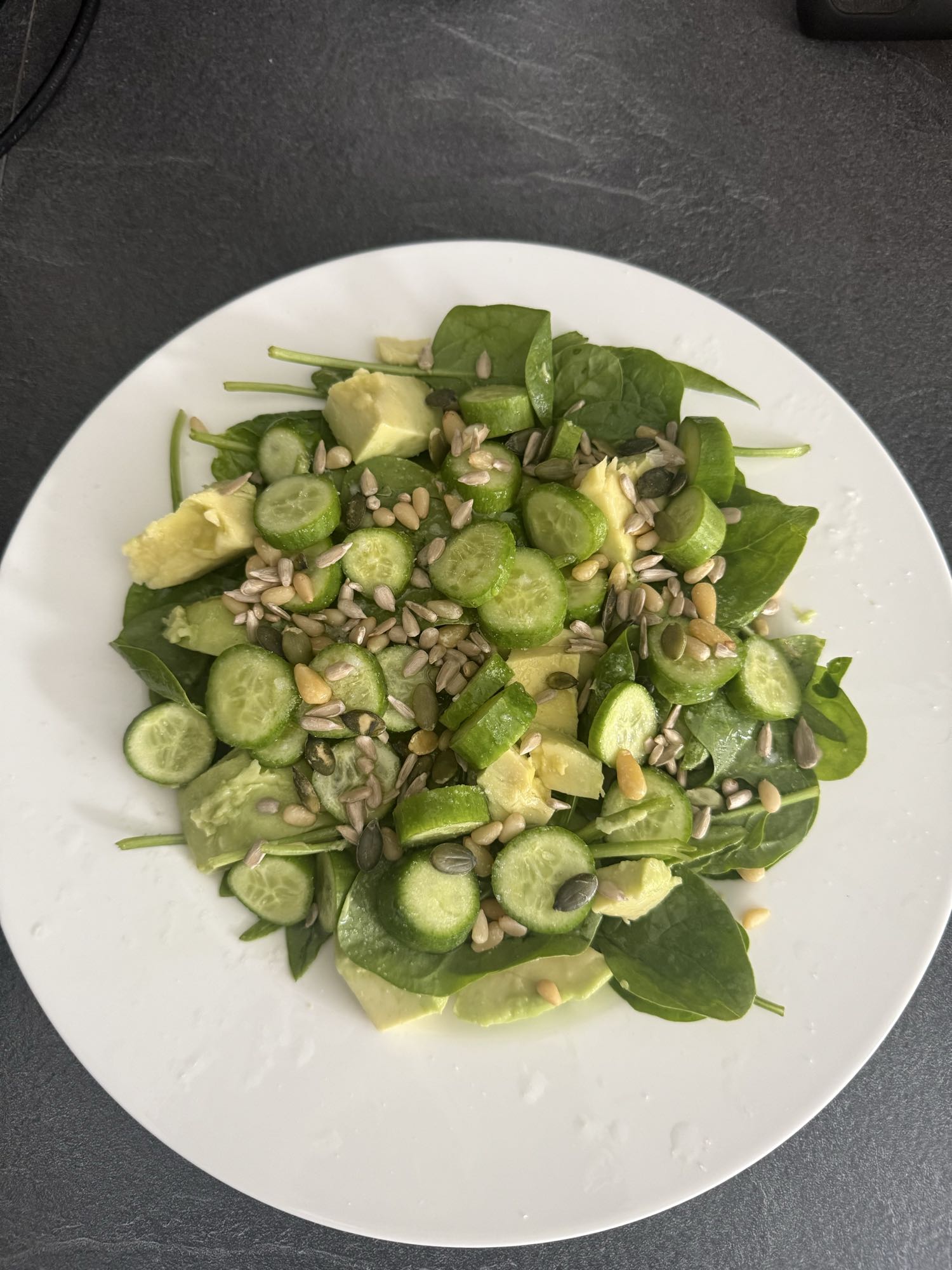 Salade verte croquante