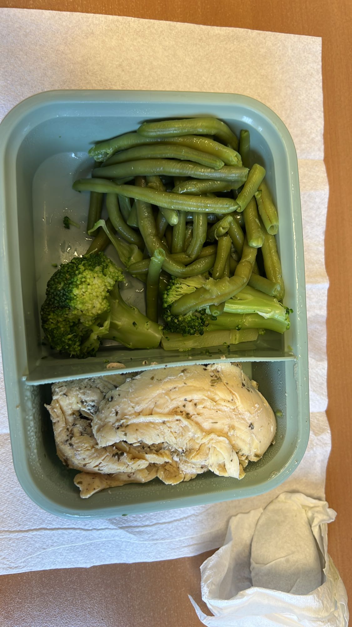 Tavuk ve Sebze Tabağı