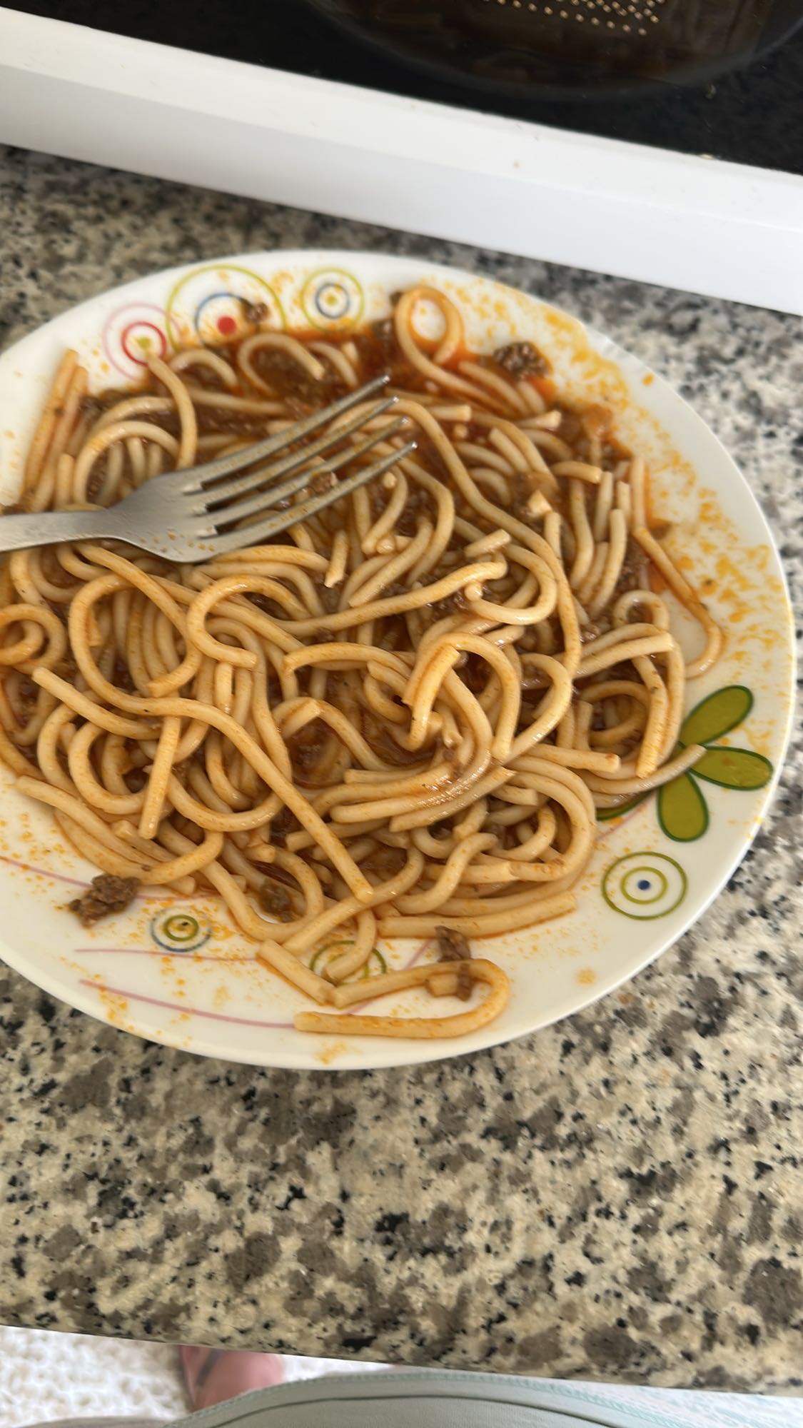 Spaghetti with meat sauce