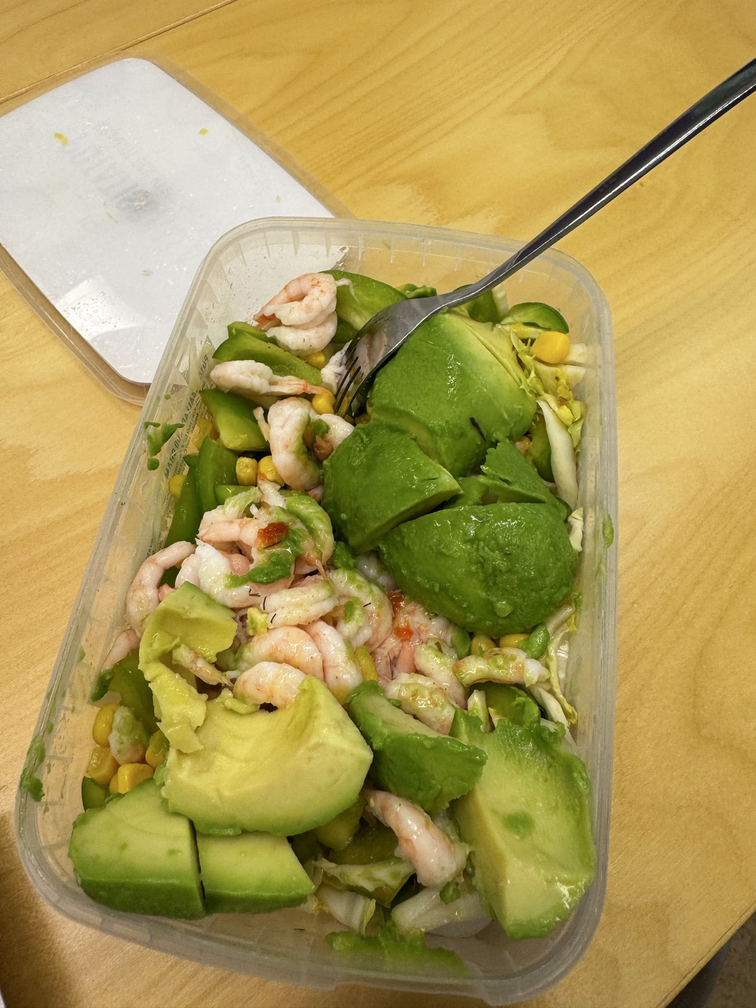 Räksallad med avokado