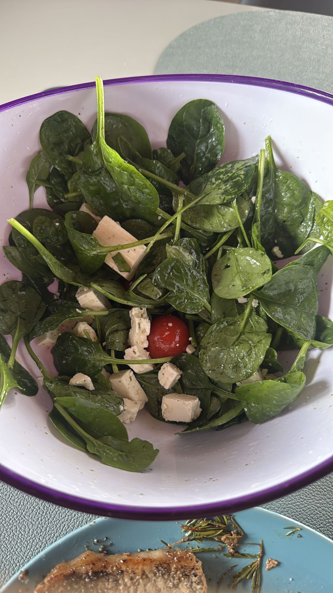 Spinaziesalade met feta