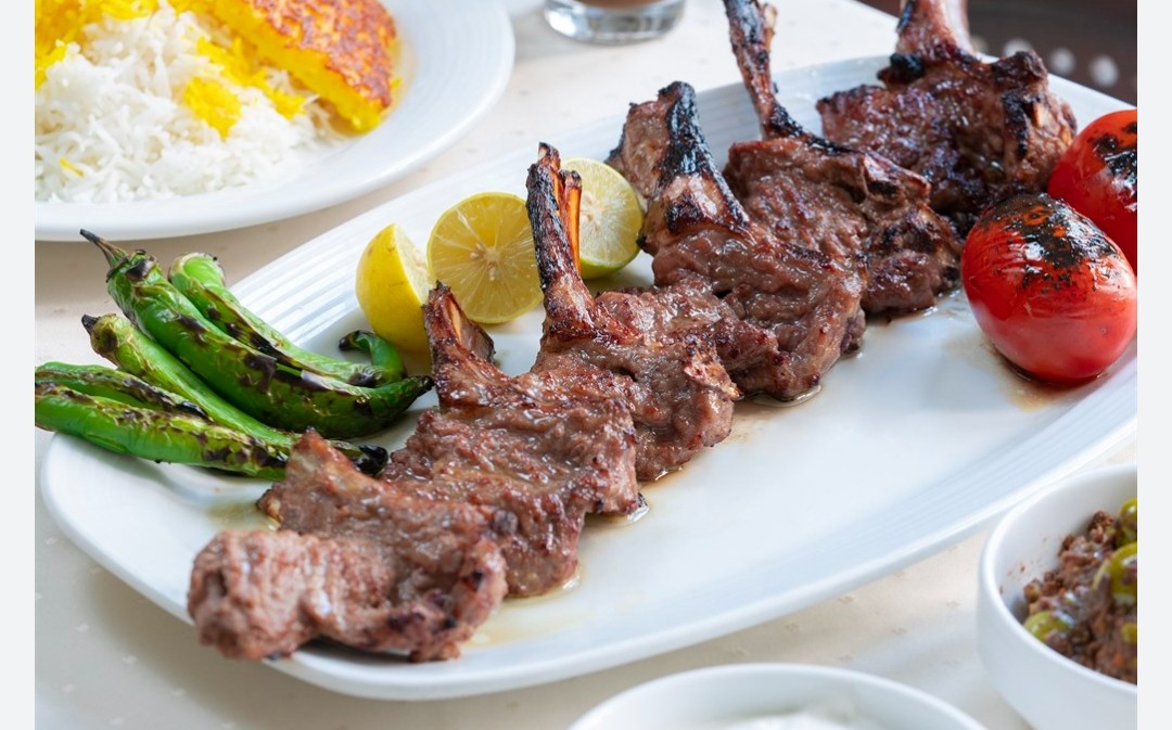 Lamb Chops with Rice & Veggies