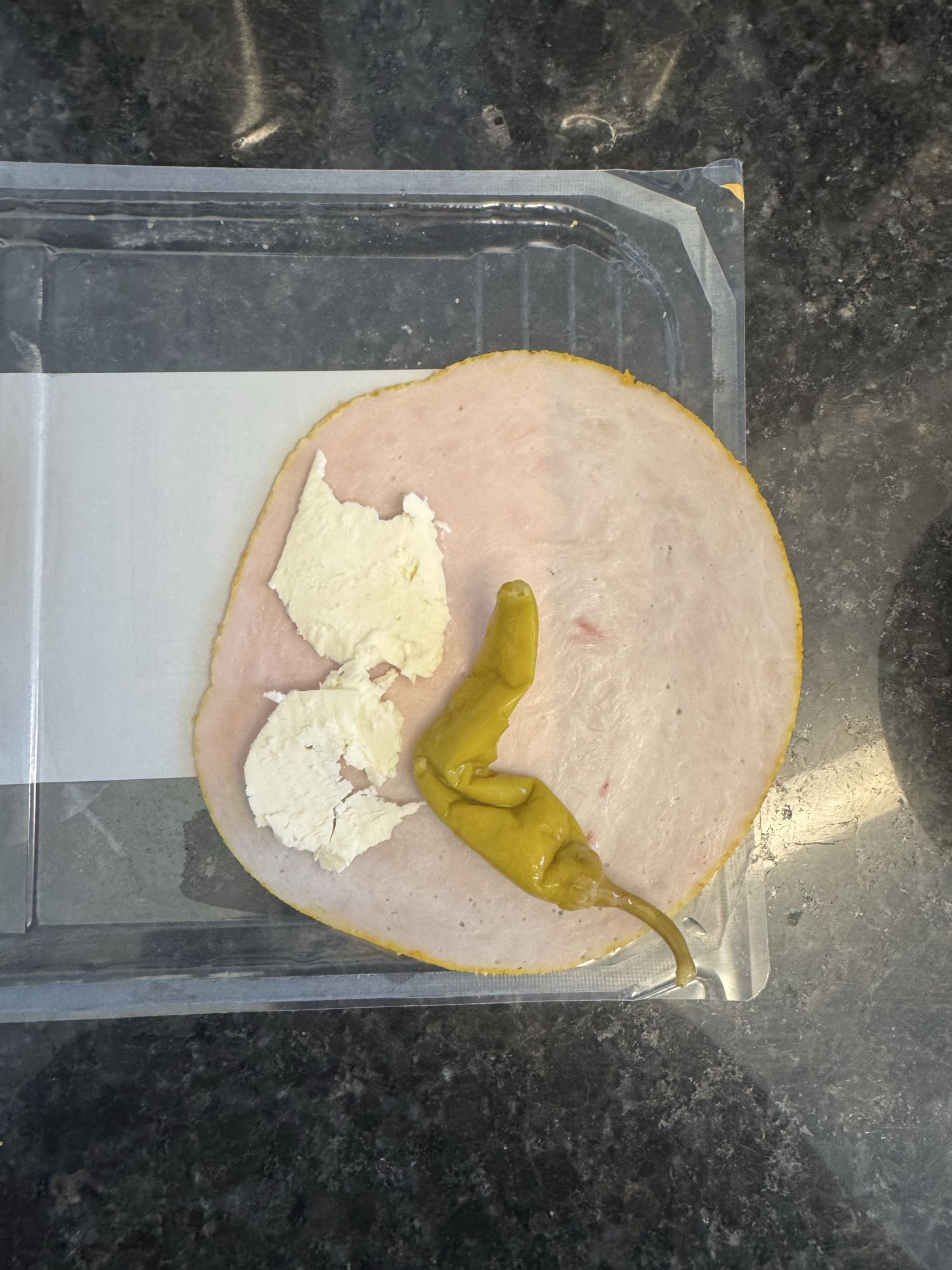 Ham Cheese Pepper Roll