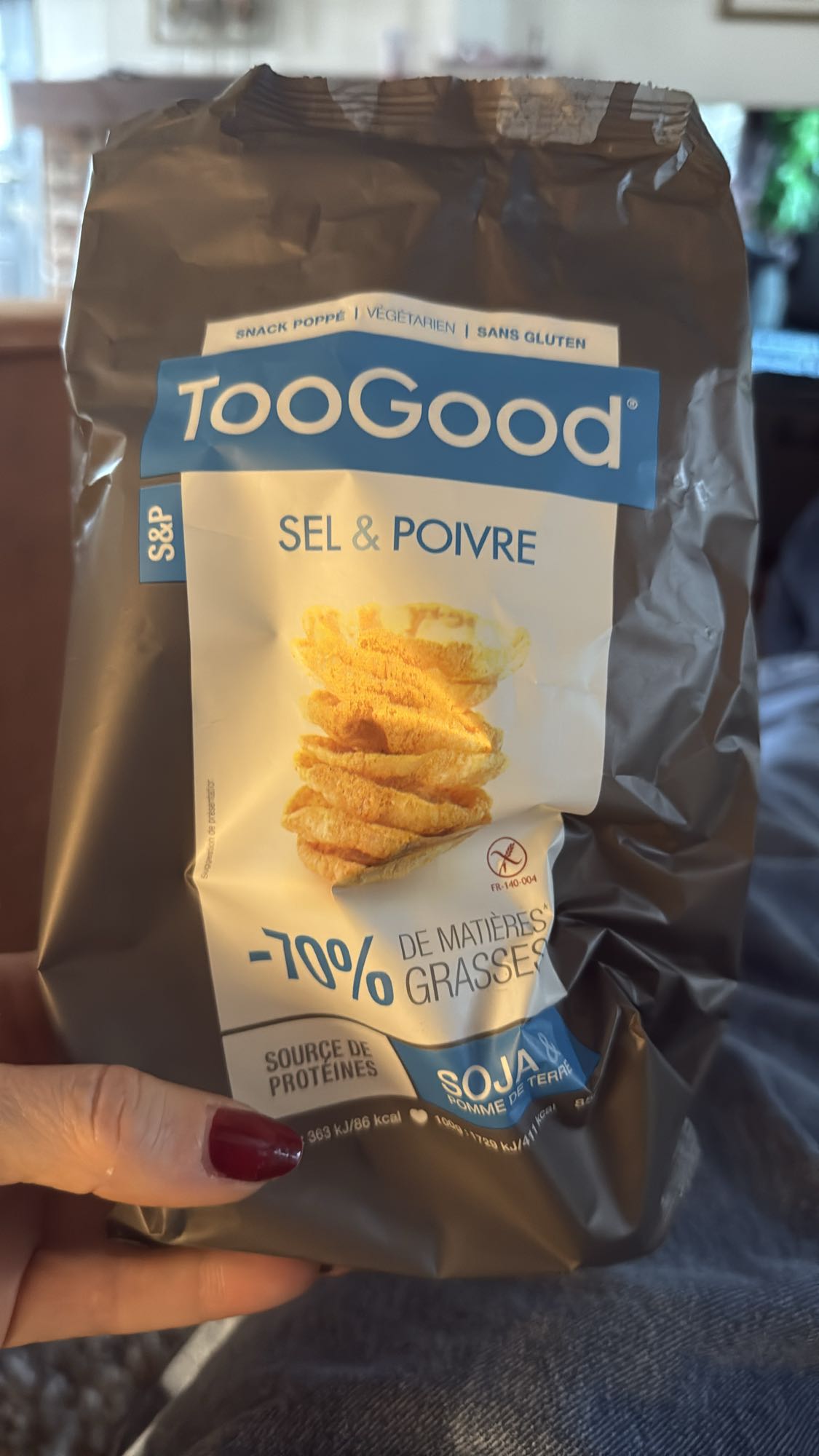TooGood zout & peper chips