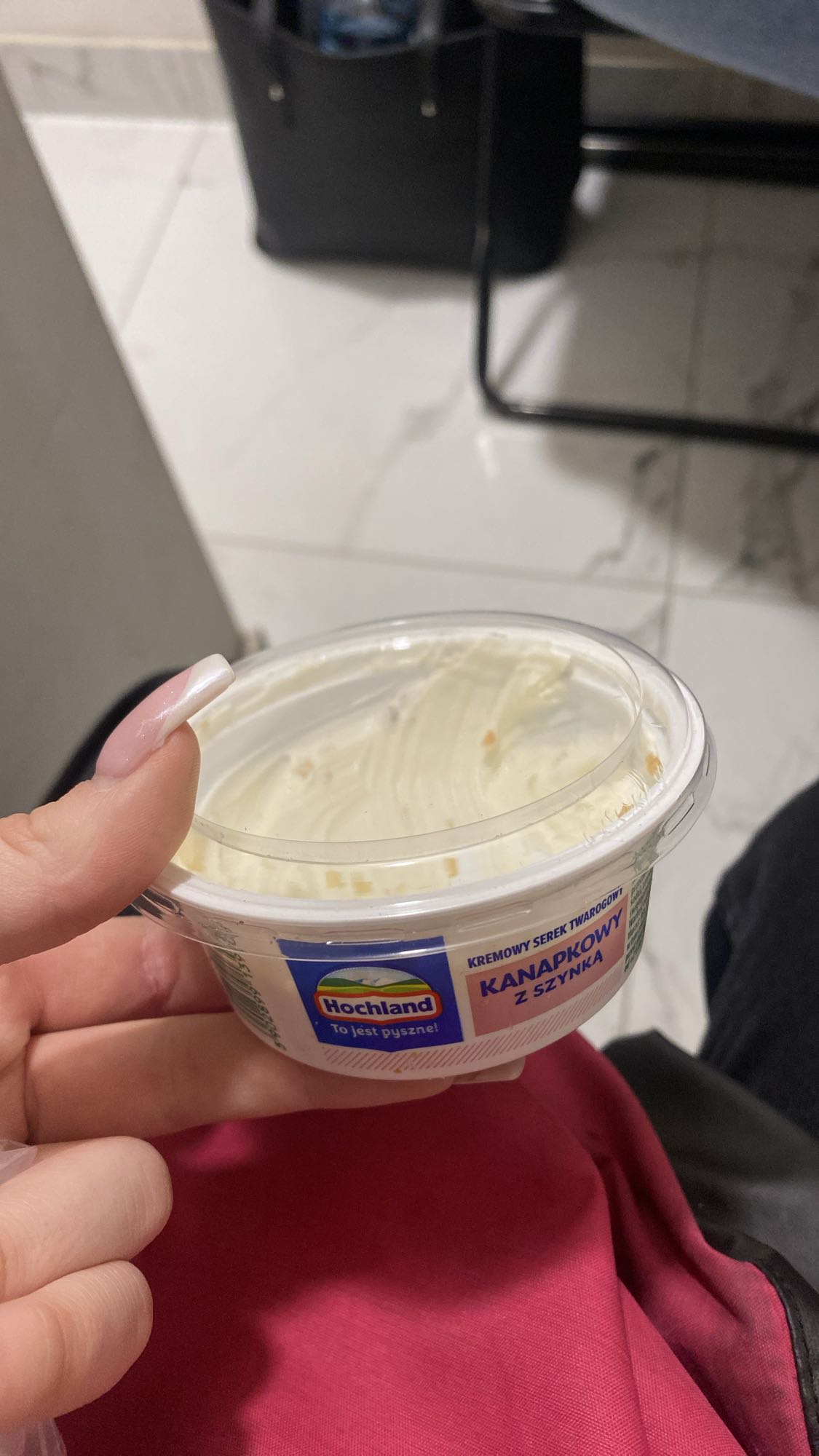 Serek kanapkowy z szynką