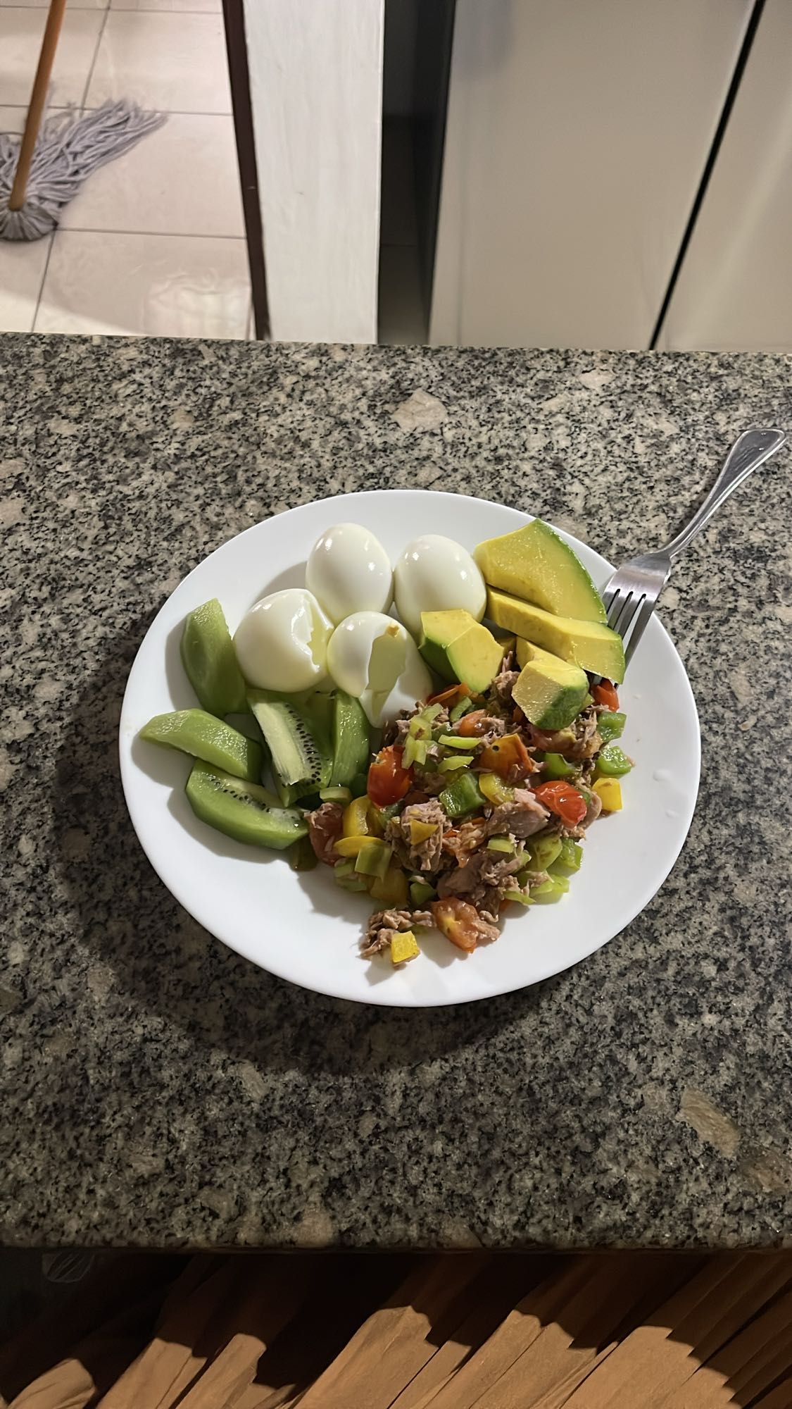 Plato saludable mixto