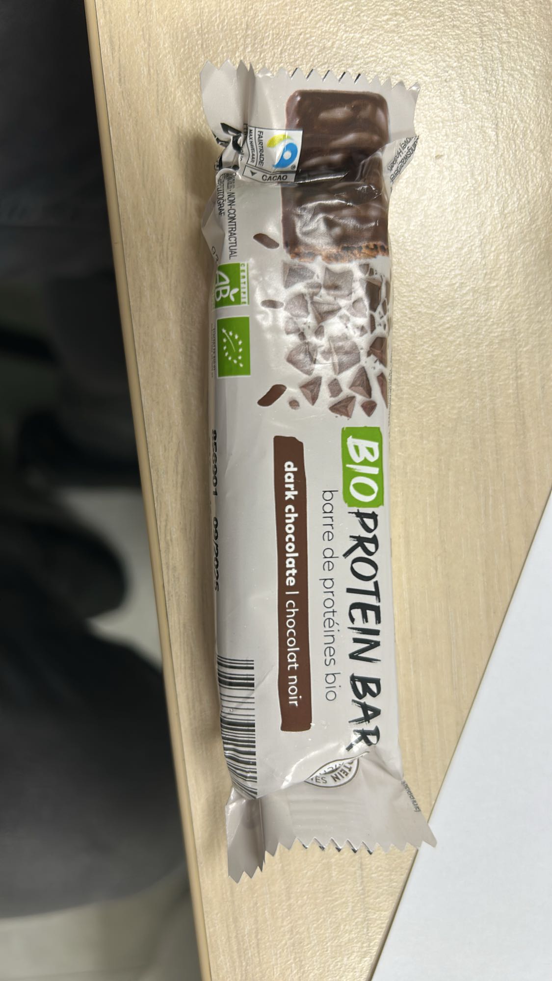 Barre protéinée bio