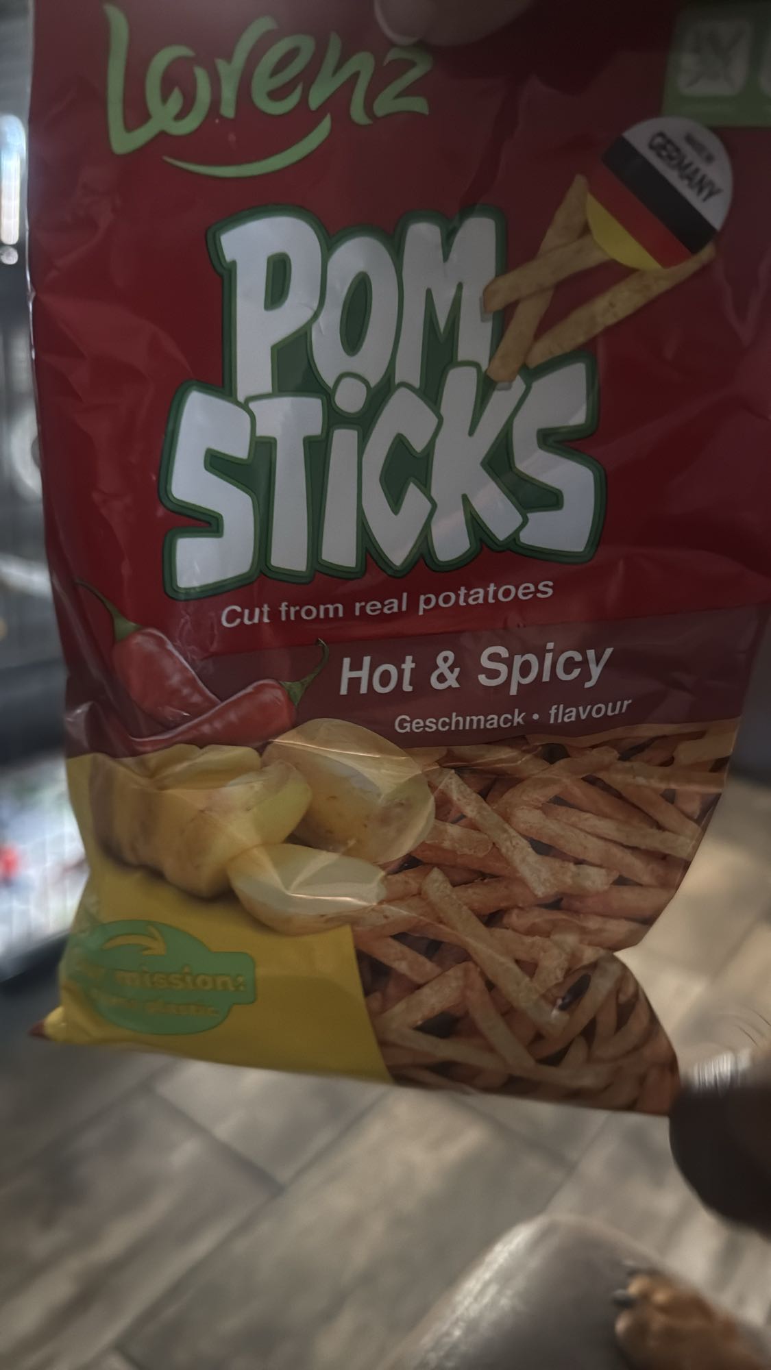 Pom Sticks Hot & Spicy