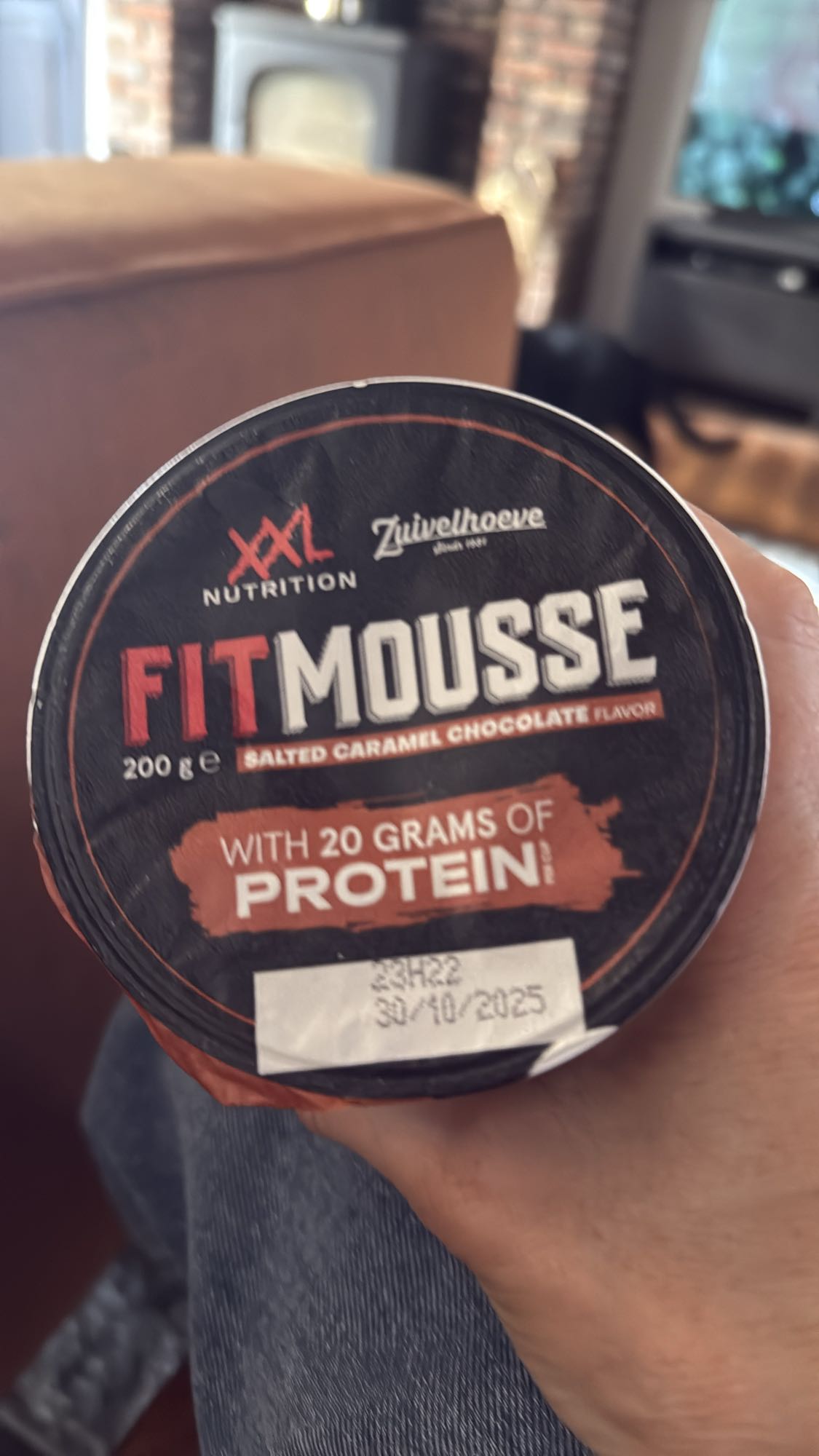 fit mousse salted caramel