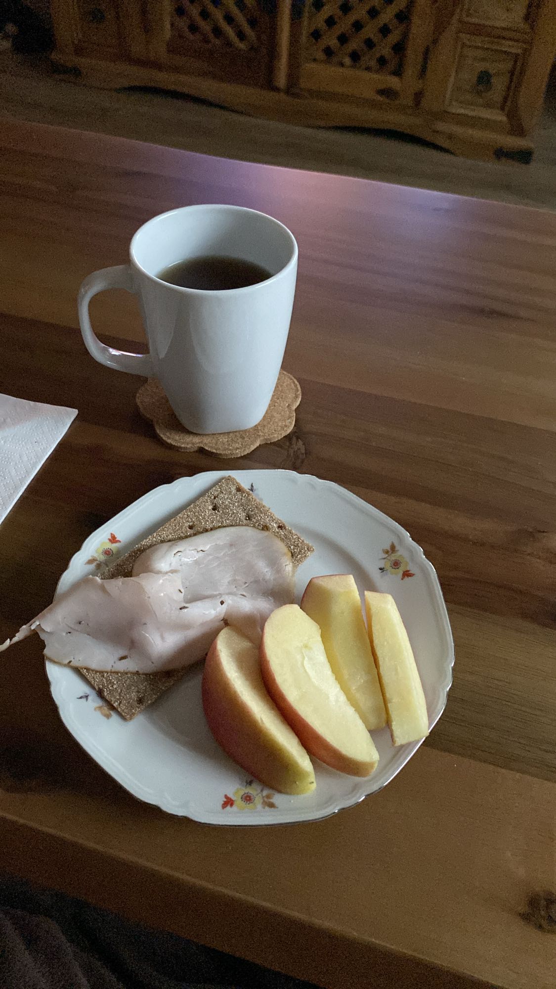 Knäckebröd med kalkon