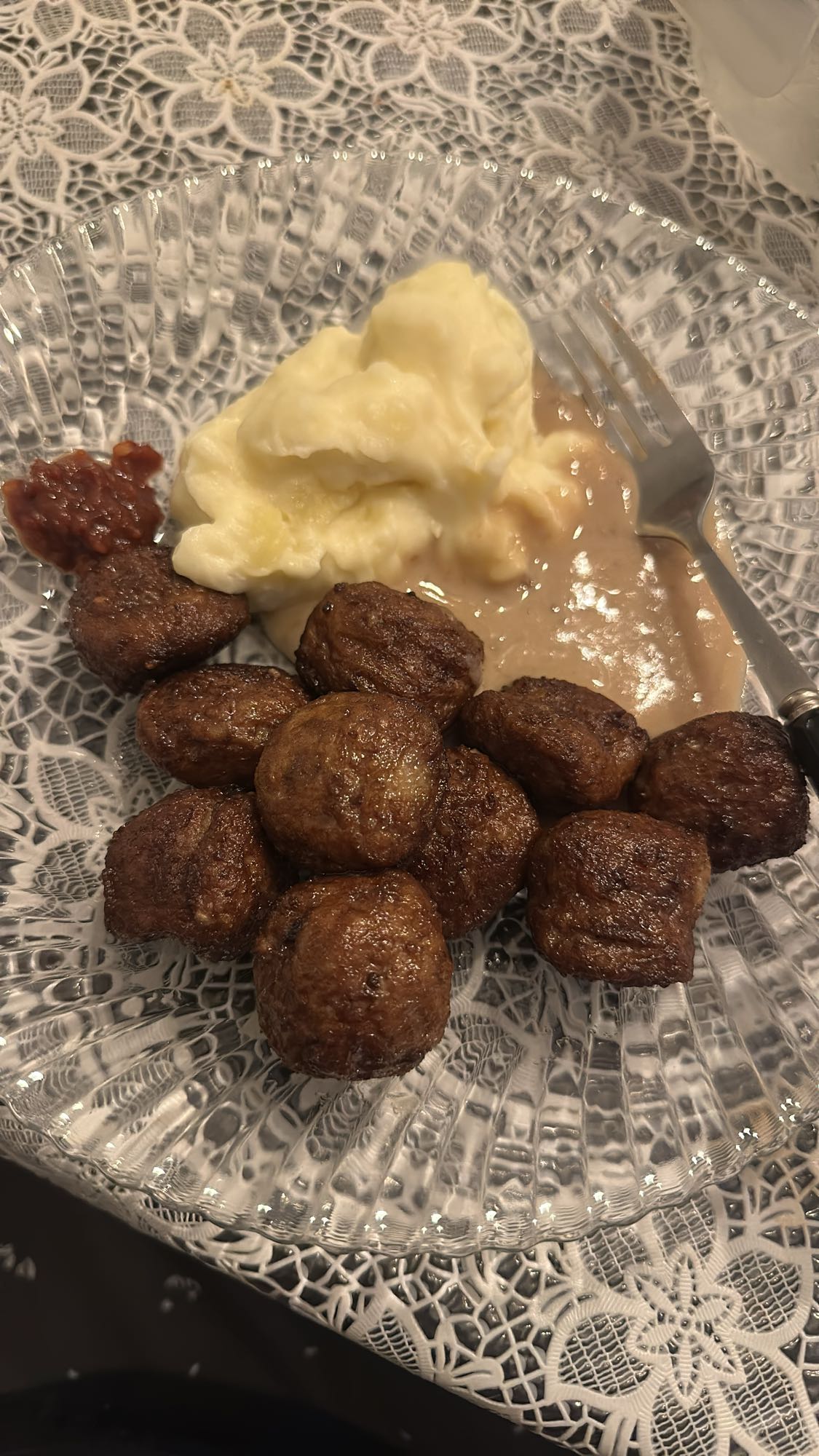 Köttbullar med potatismos