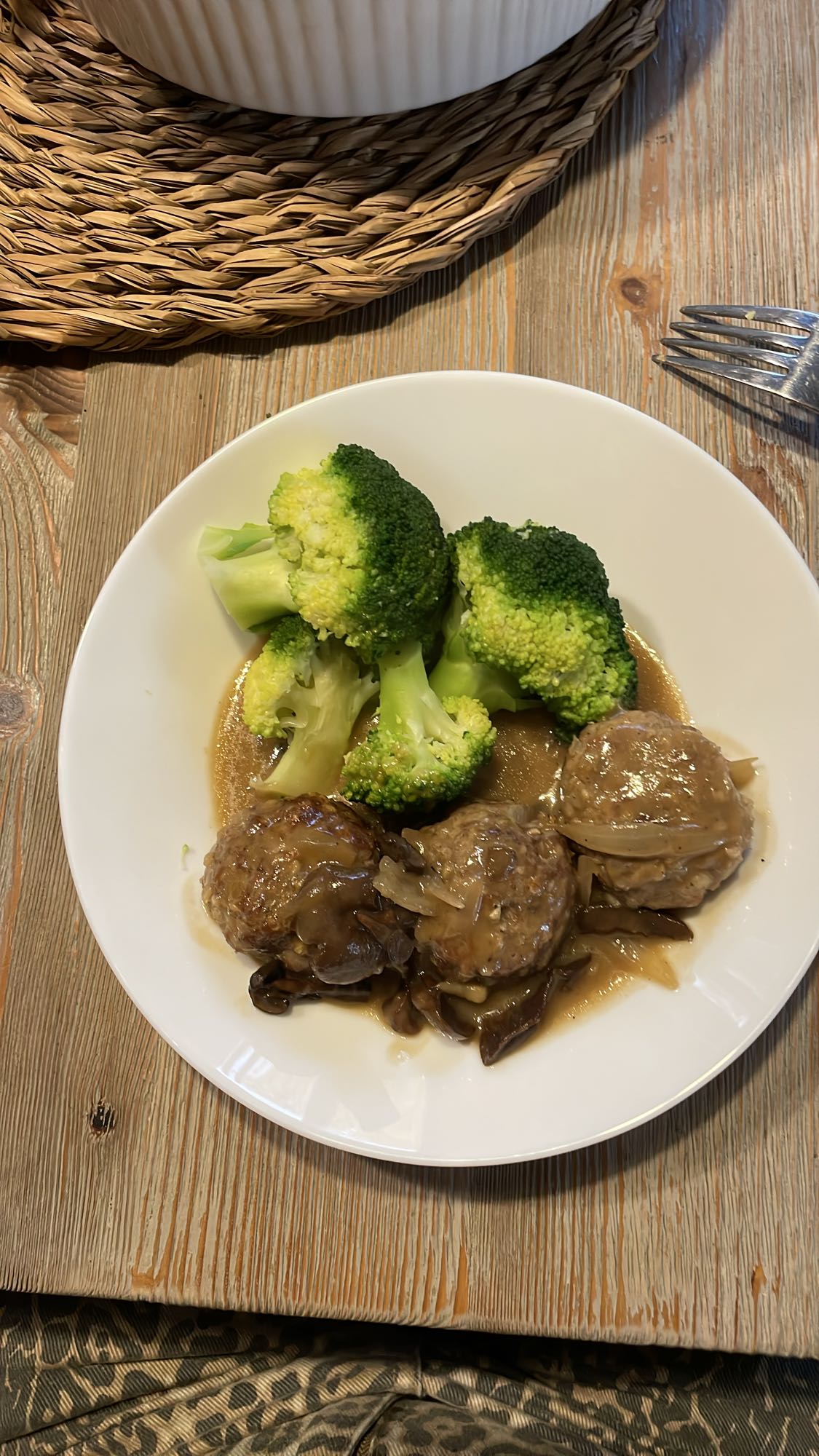 klopsiki z brokułami