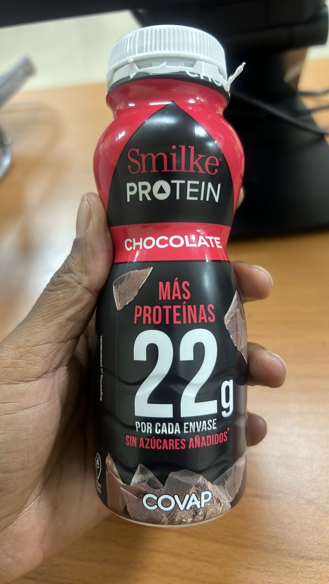 Batido proteico chocolate