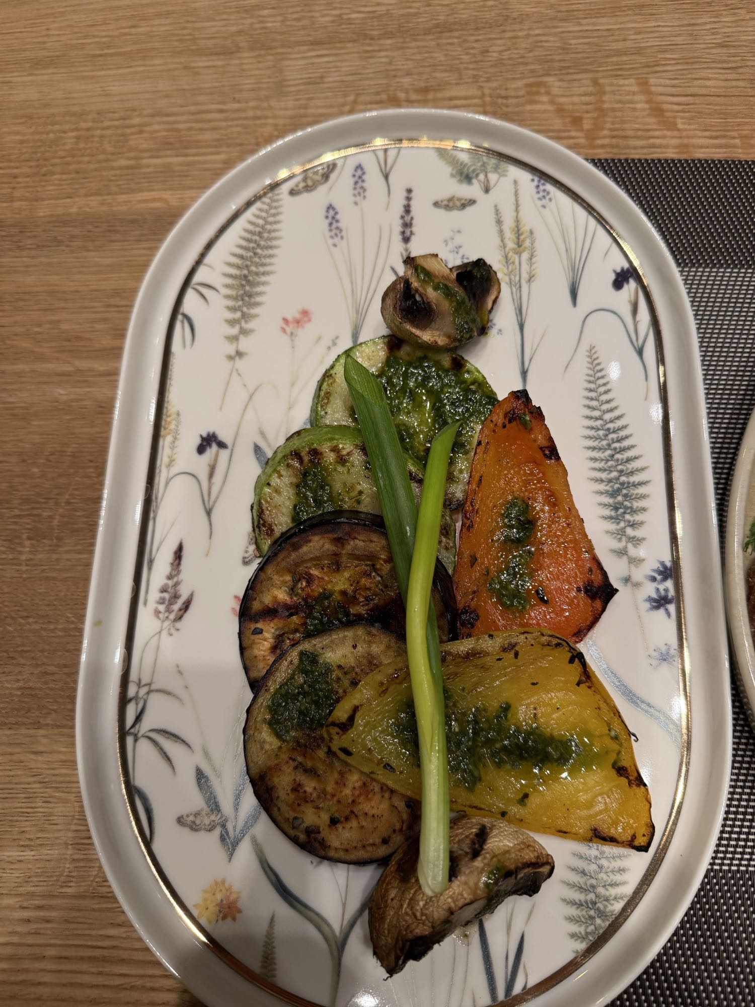 овощи на гриле