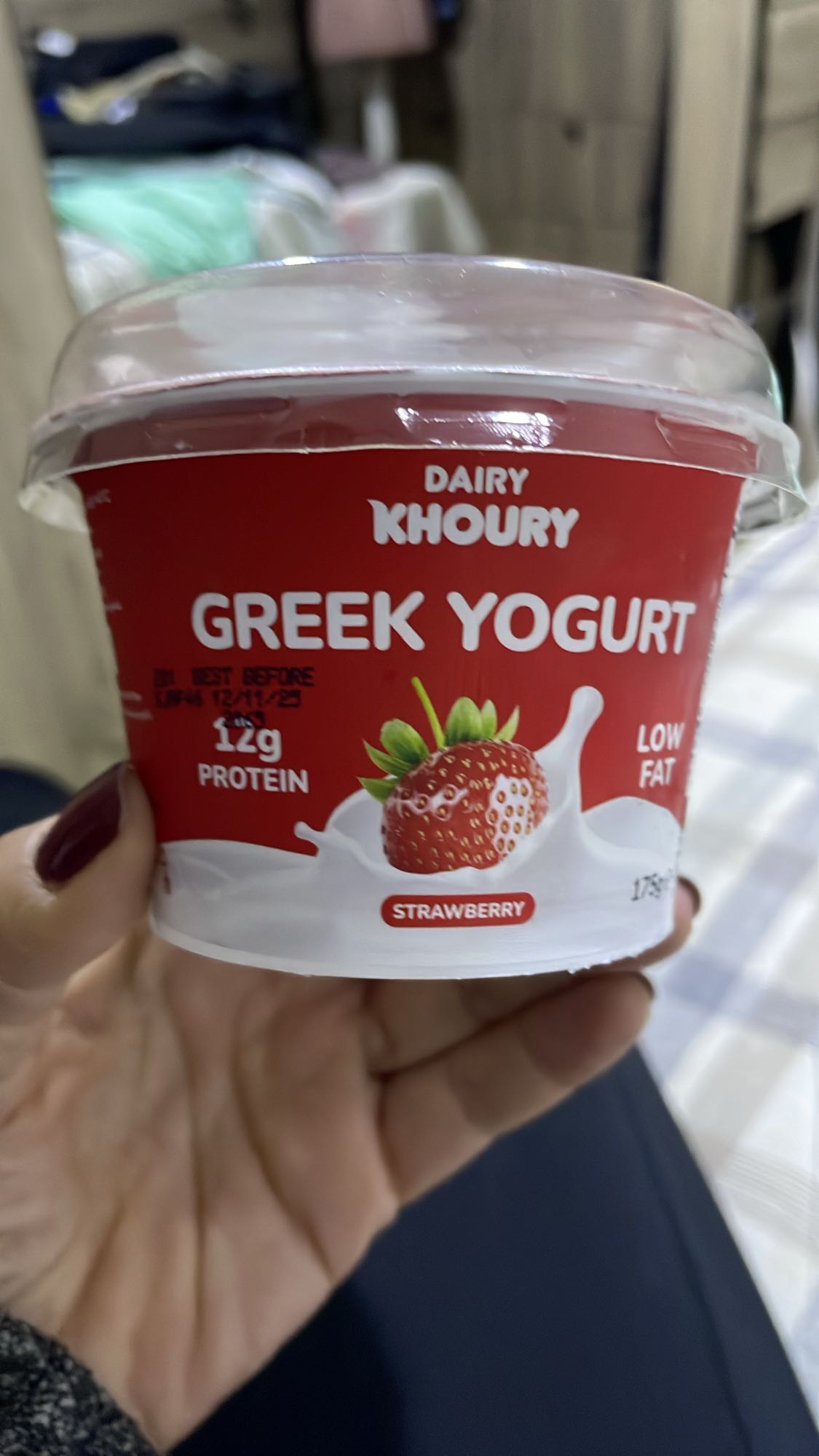 Strawberry Greek Yogurt