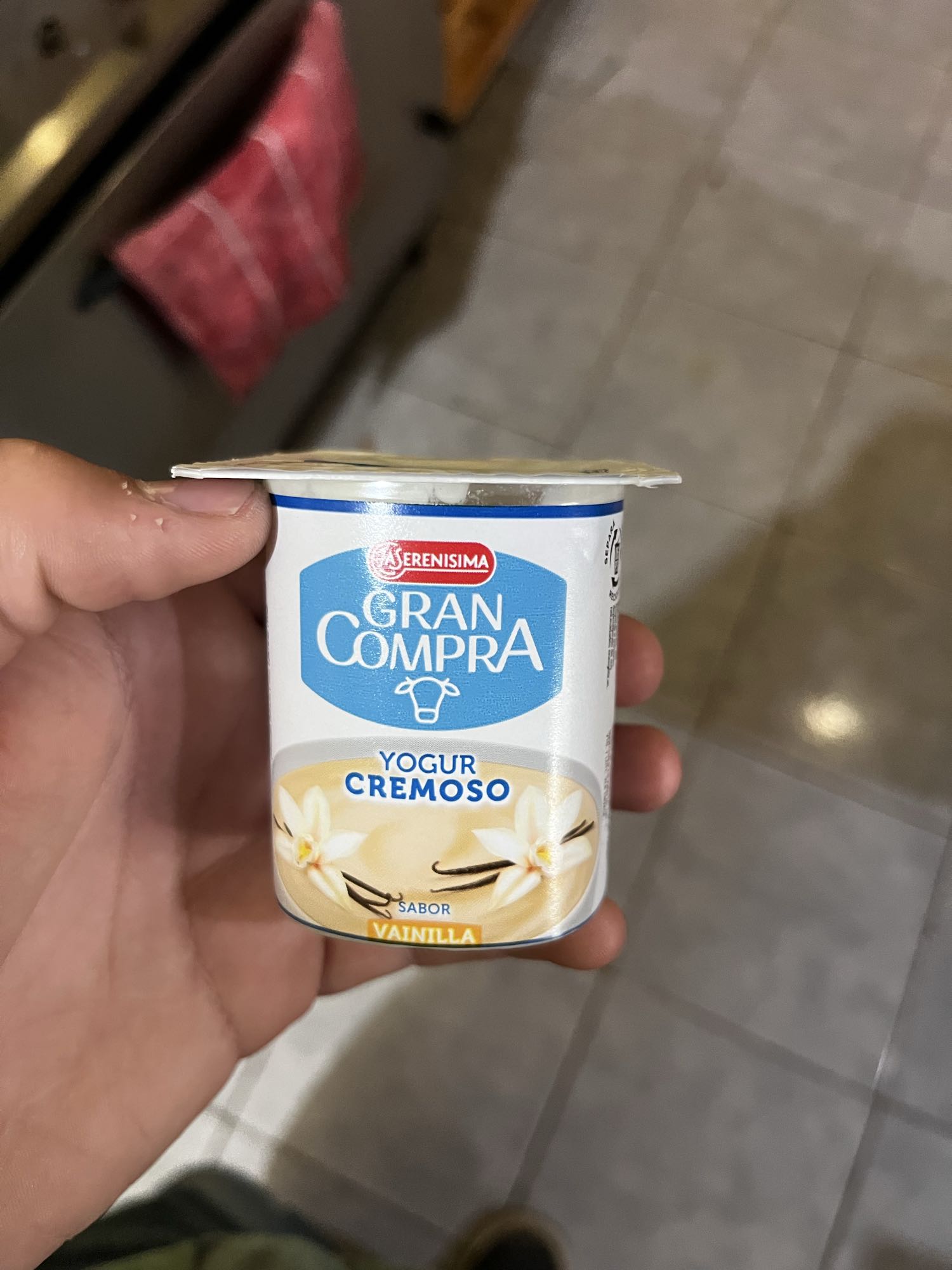 Yogur cremoso vainilla