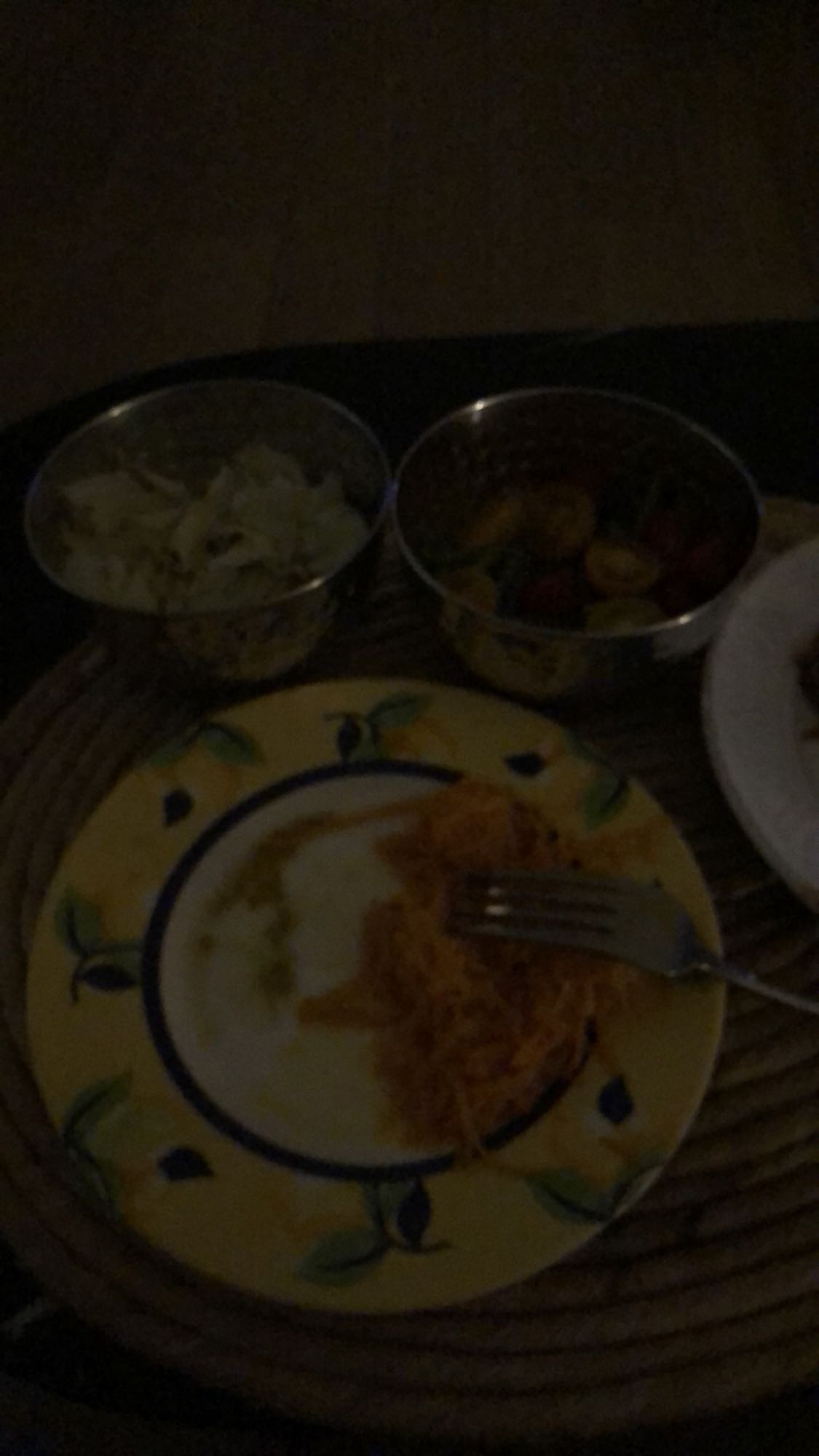 Salade et carottes râpées