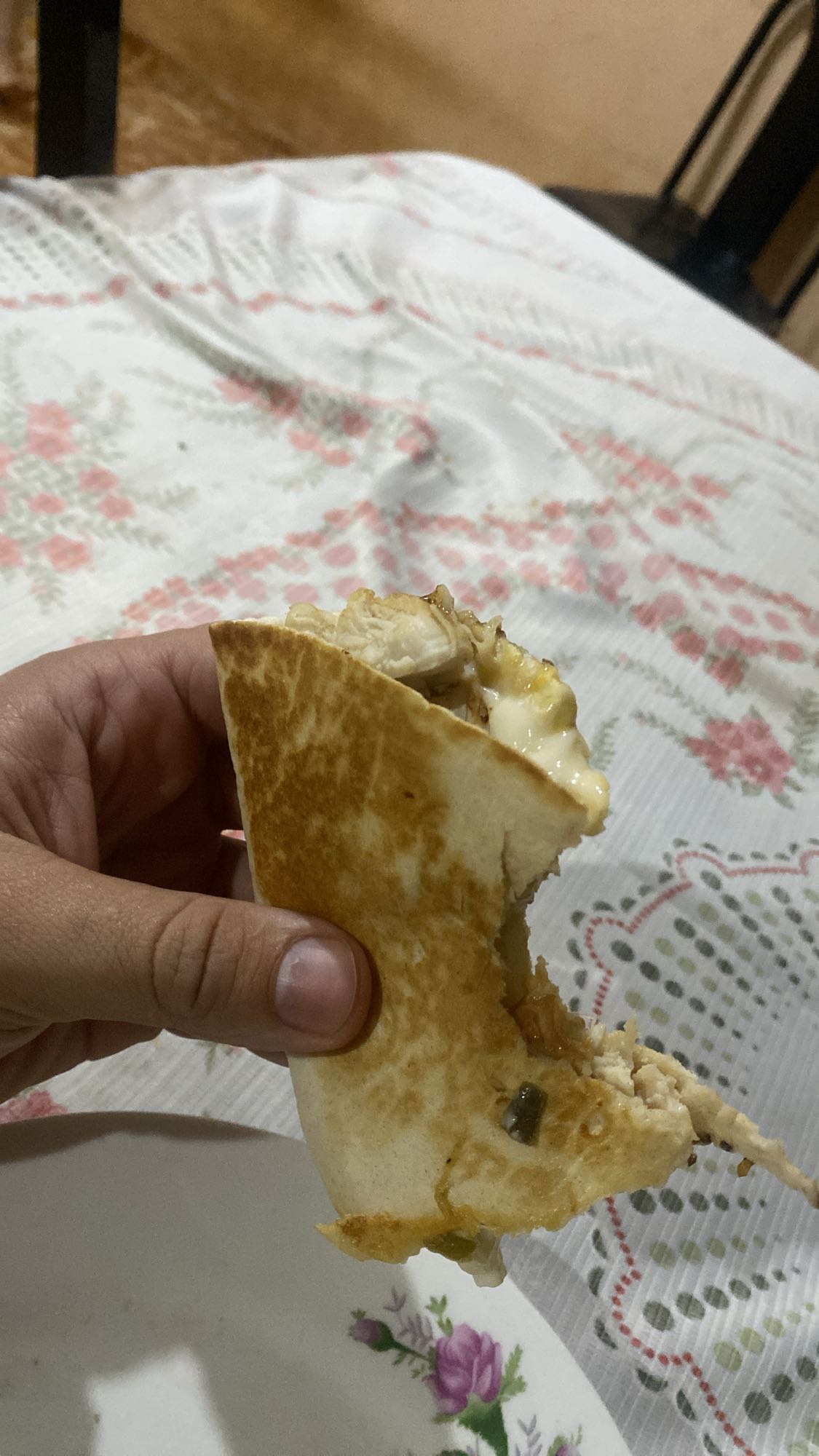quesadilla de pollo