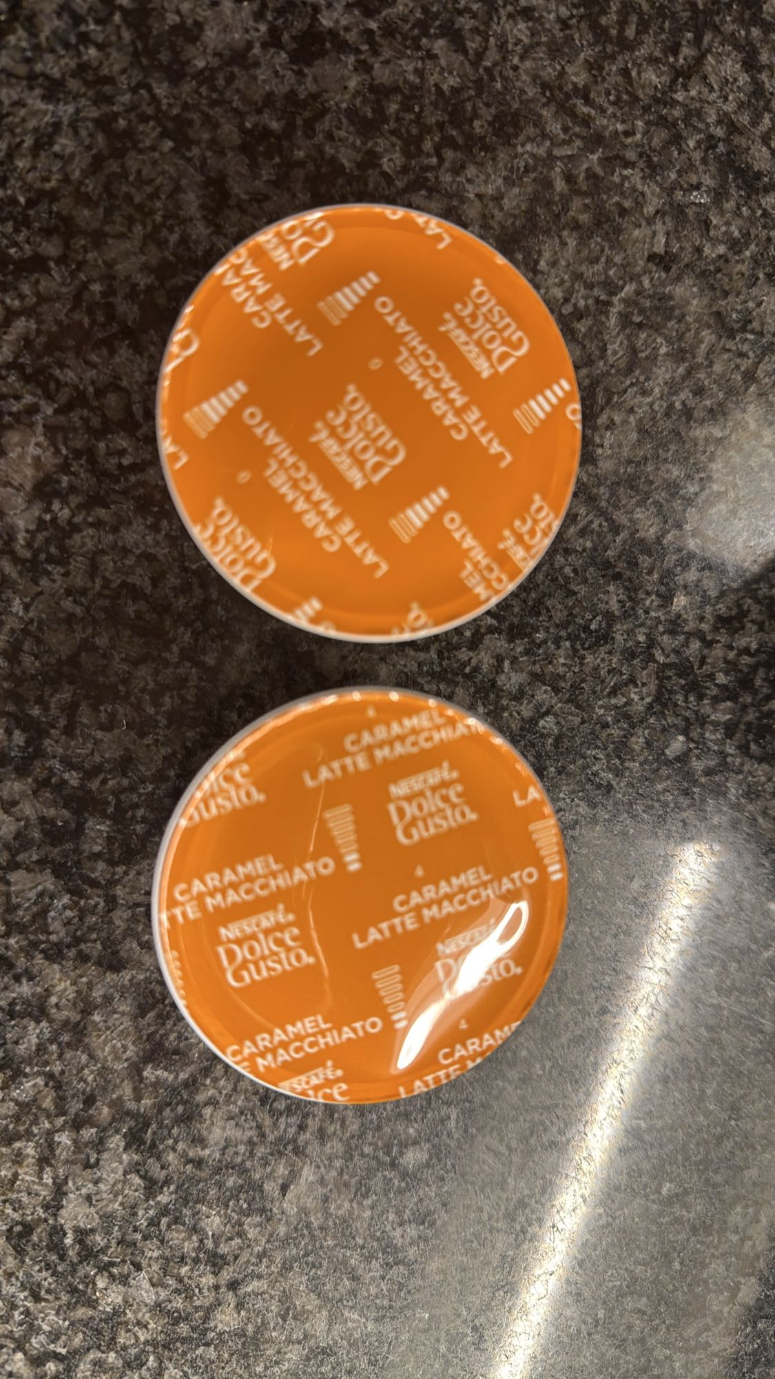 Caramel latte macchiato