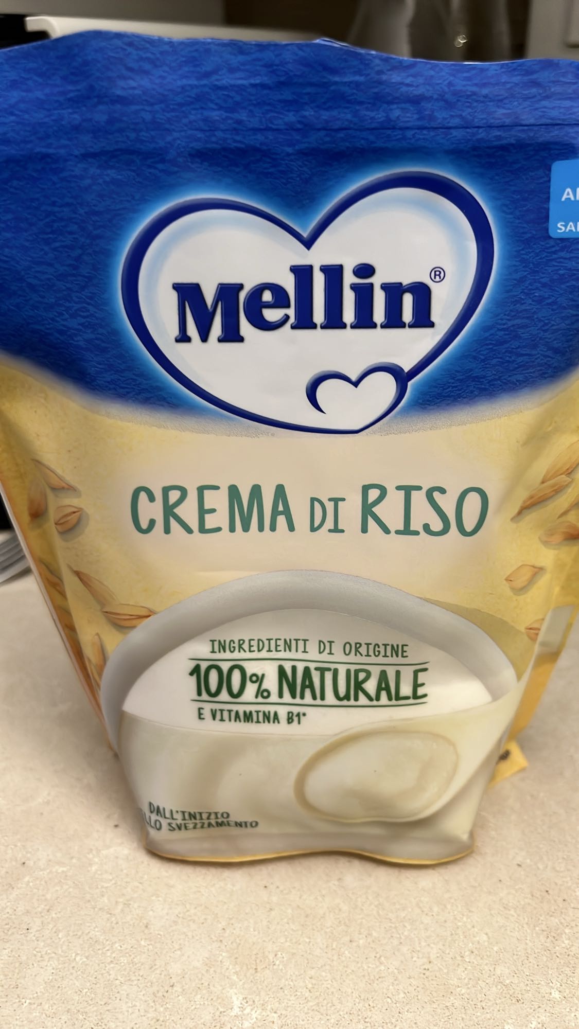 Crema di Riso Mellin
