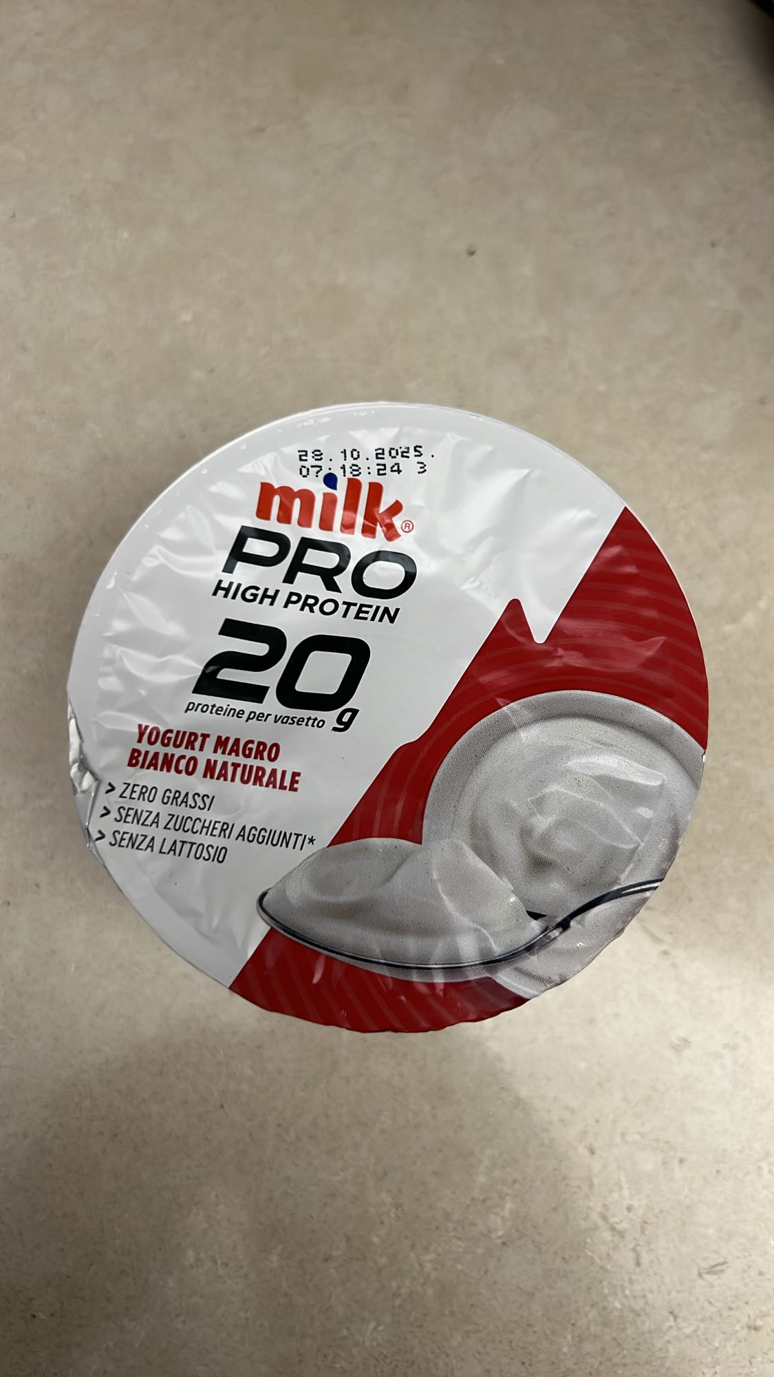 Yogurt magro proteico