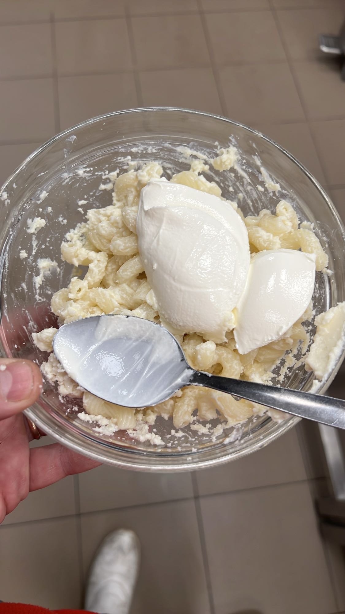 Paste cu brânză și smântână