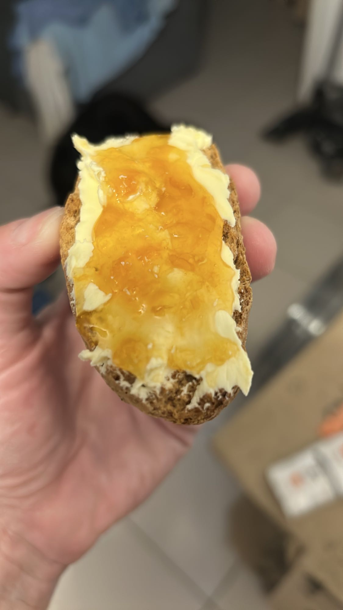 Tartine beurre confiture