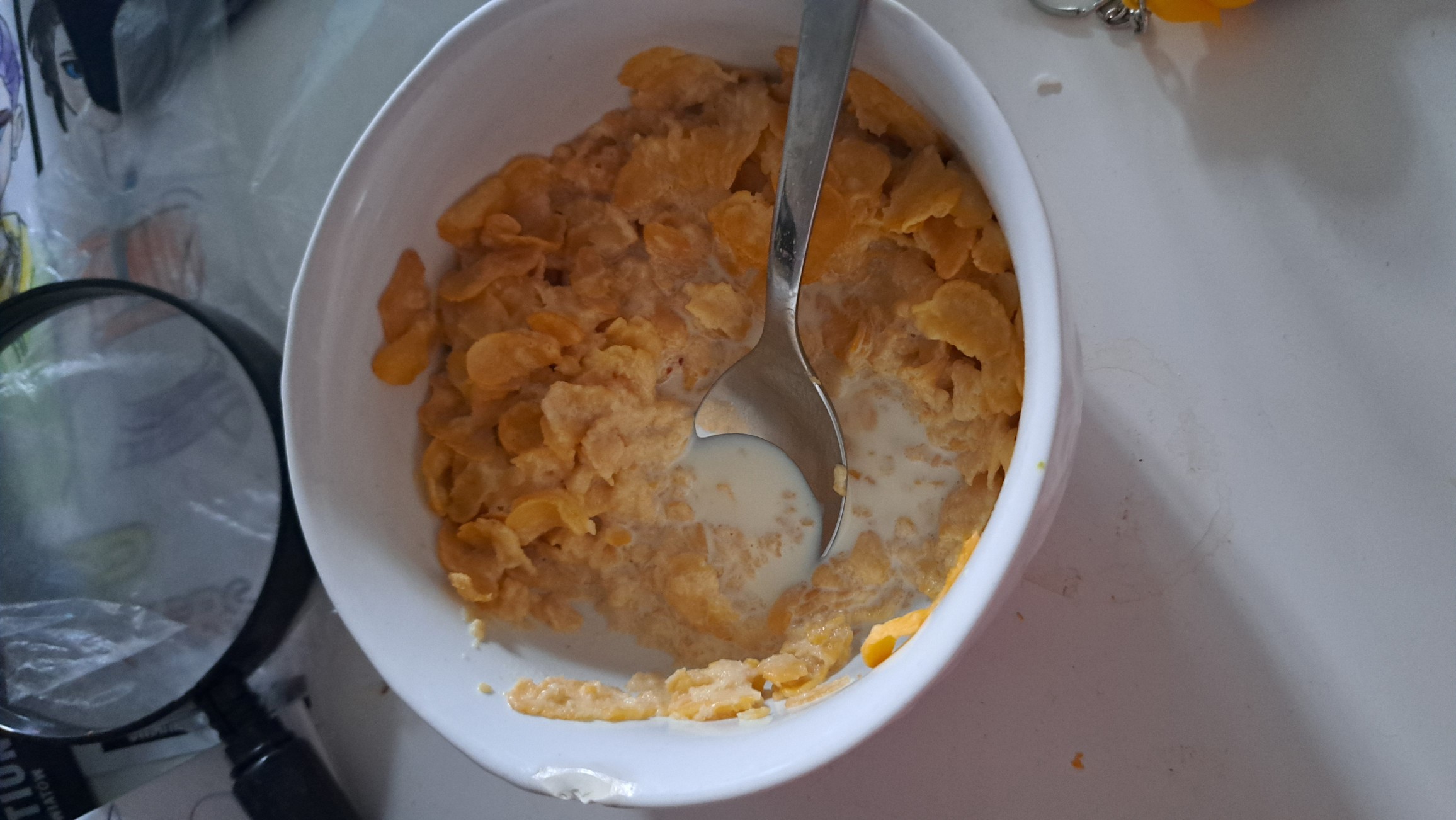 Cornflakes with milk