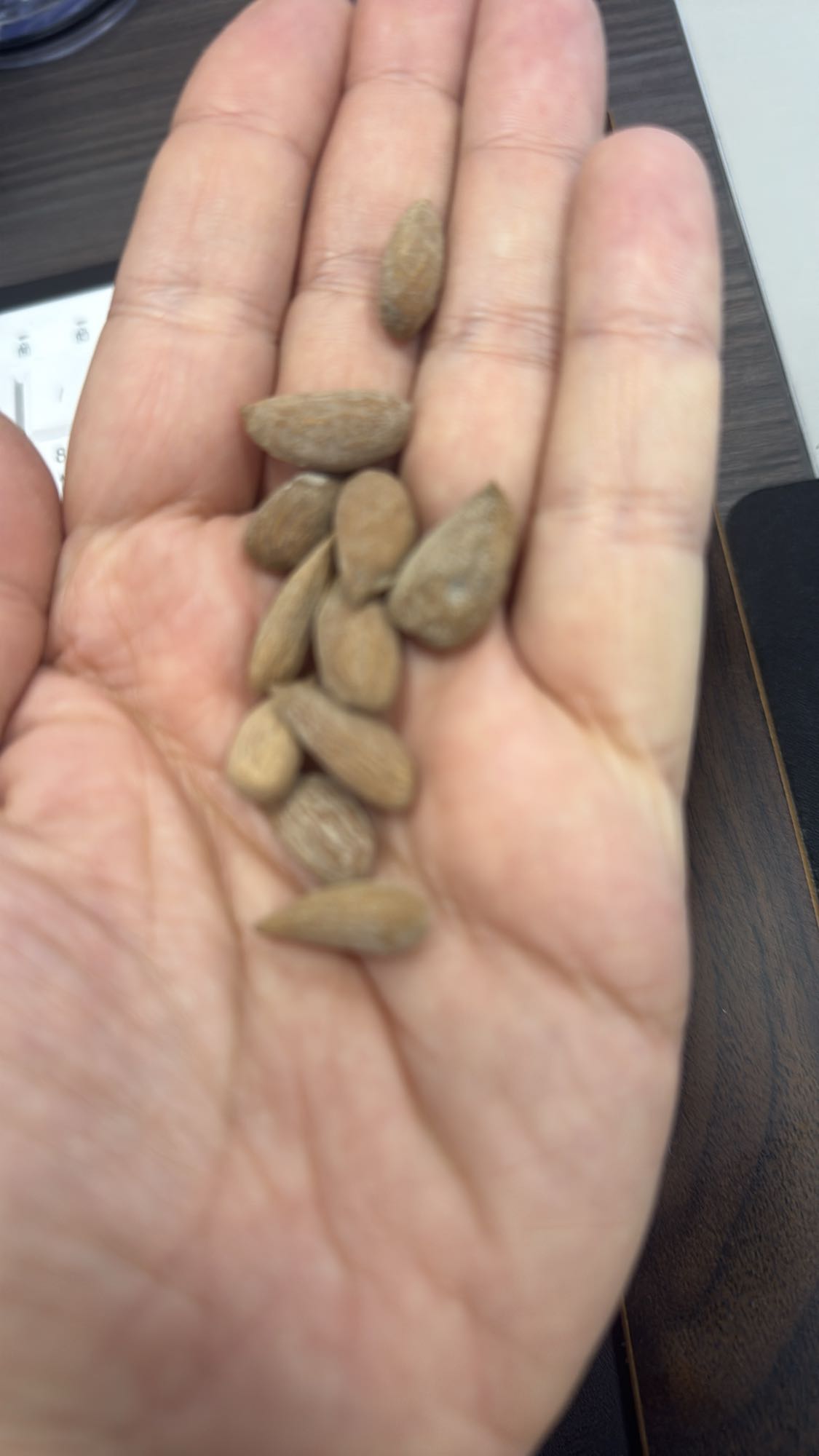 горсть миндаля