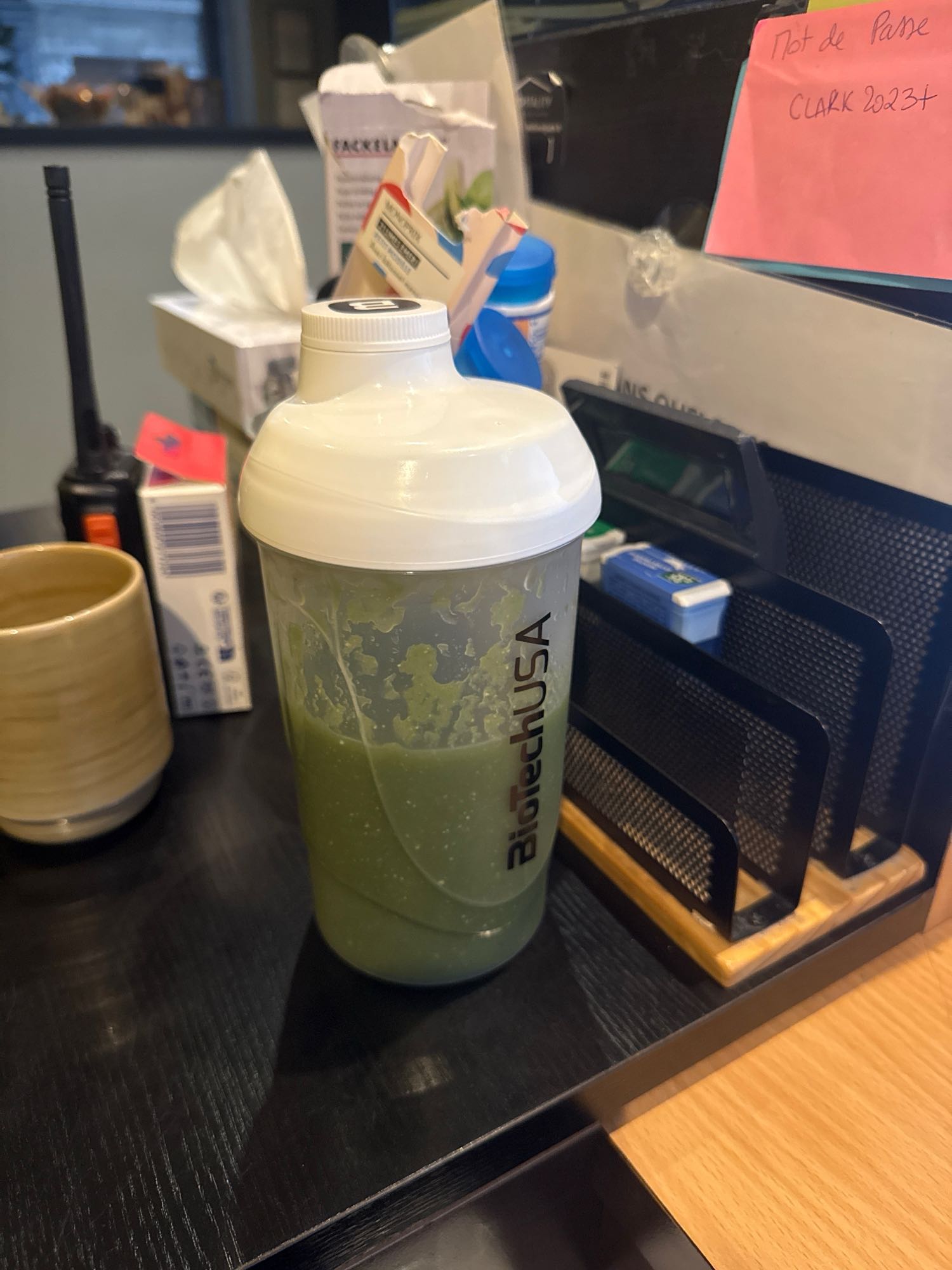 Shake vert protéiné