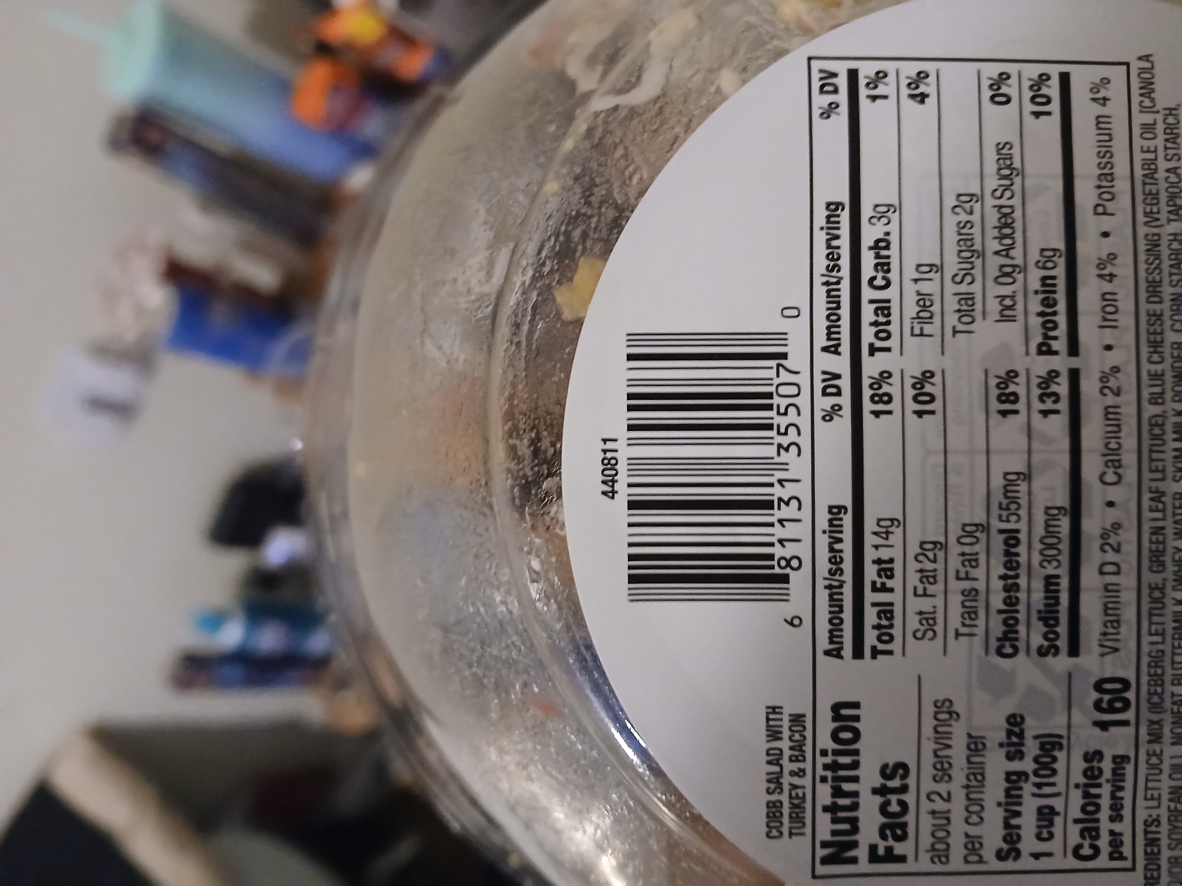 Cobb Salad with Turkey & Bacon